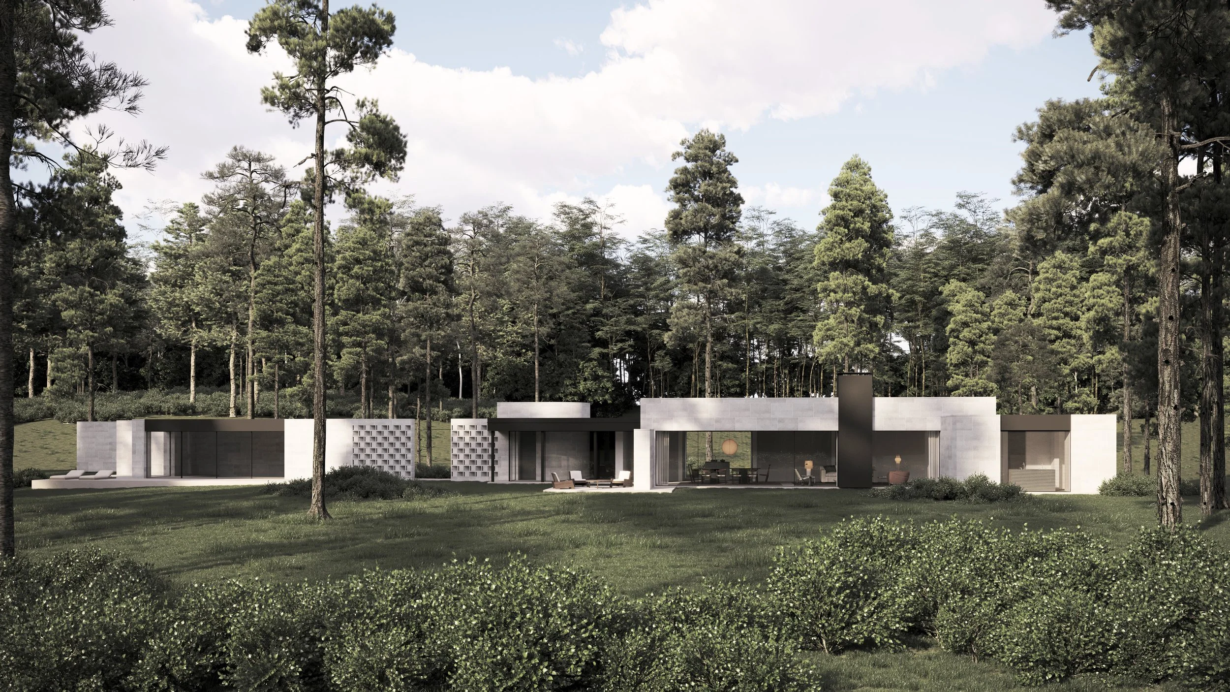 PAVILION IN THE FOREST