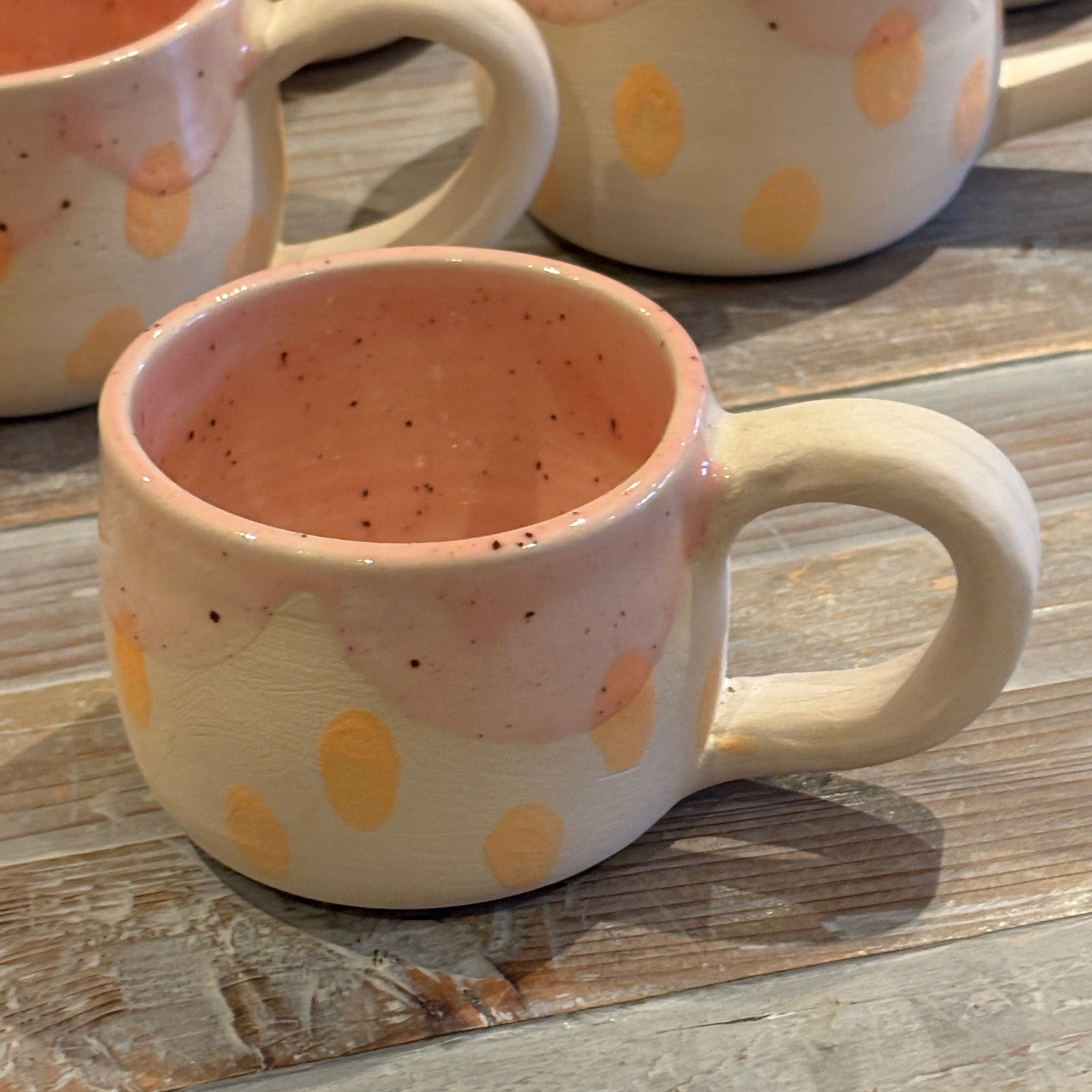Swags and Tails Cup (Green, Pink or Blue)