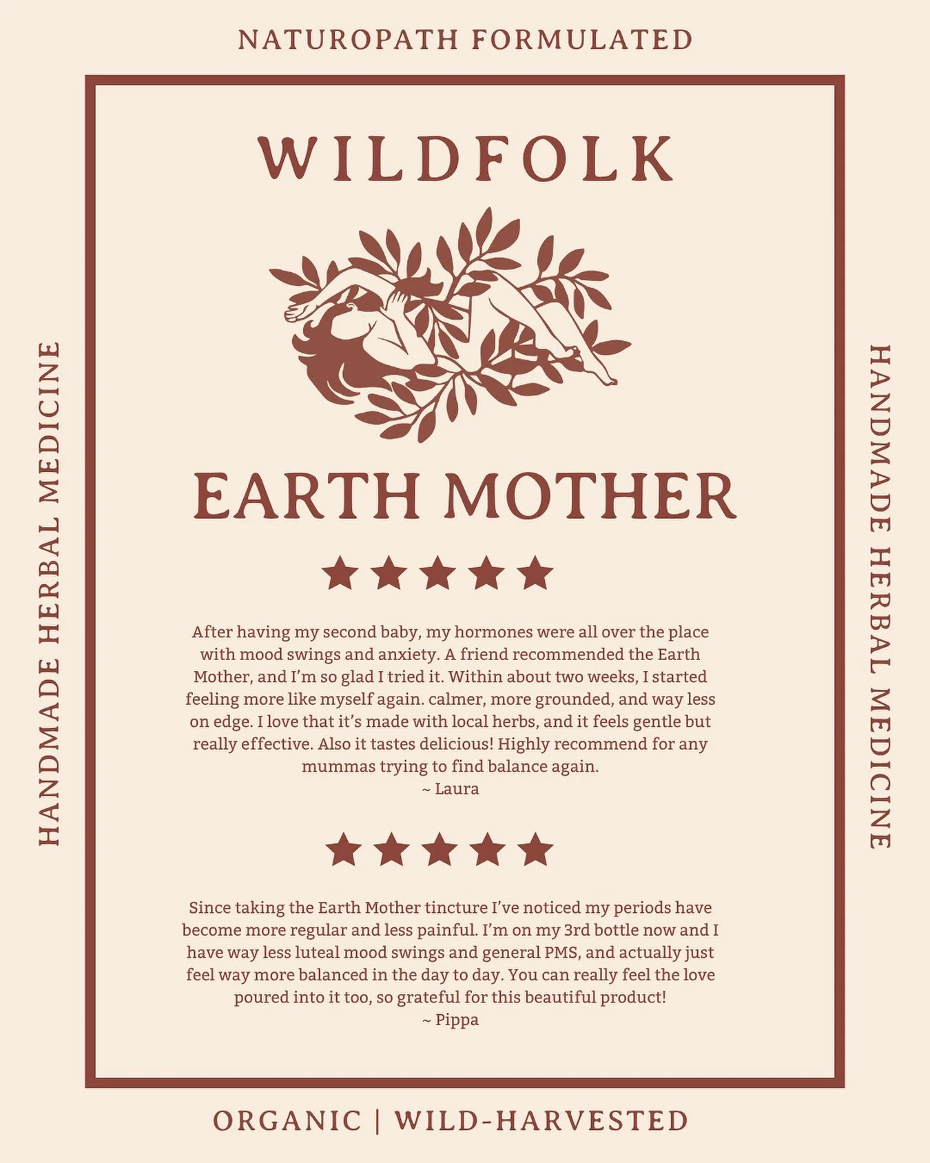 Love for the Earth Mother 🌿 now 10% off on the online apothecary 🌸 I wanted this tincture to provide everything a woman could need for deep cellular nourishment, hormonal balance, and a sense of calm, peace, groundedness, &amp; vitality. And to be 