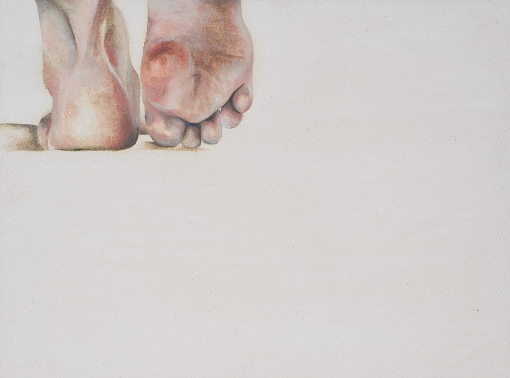 The Strand Oil Paint &amp; Pencil on Canvas Board, Sold