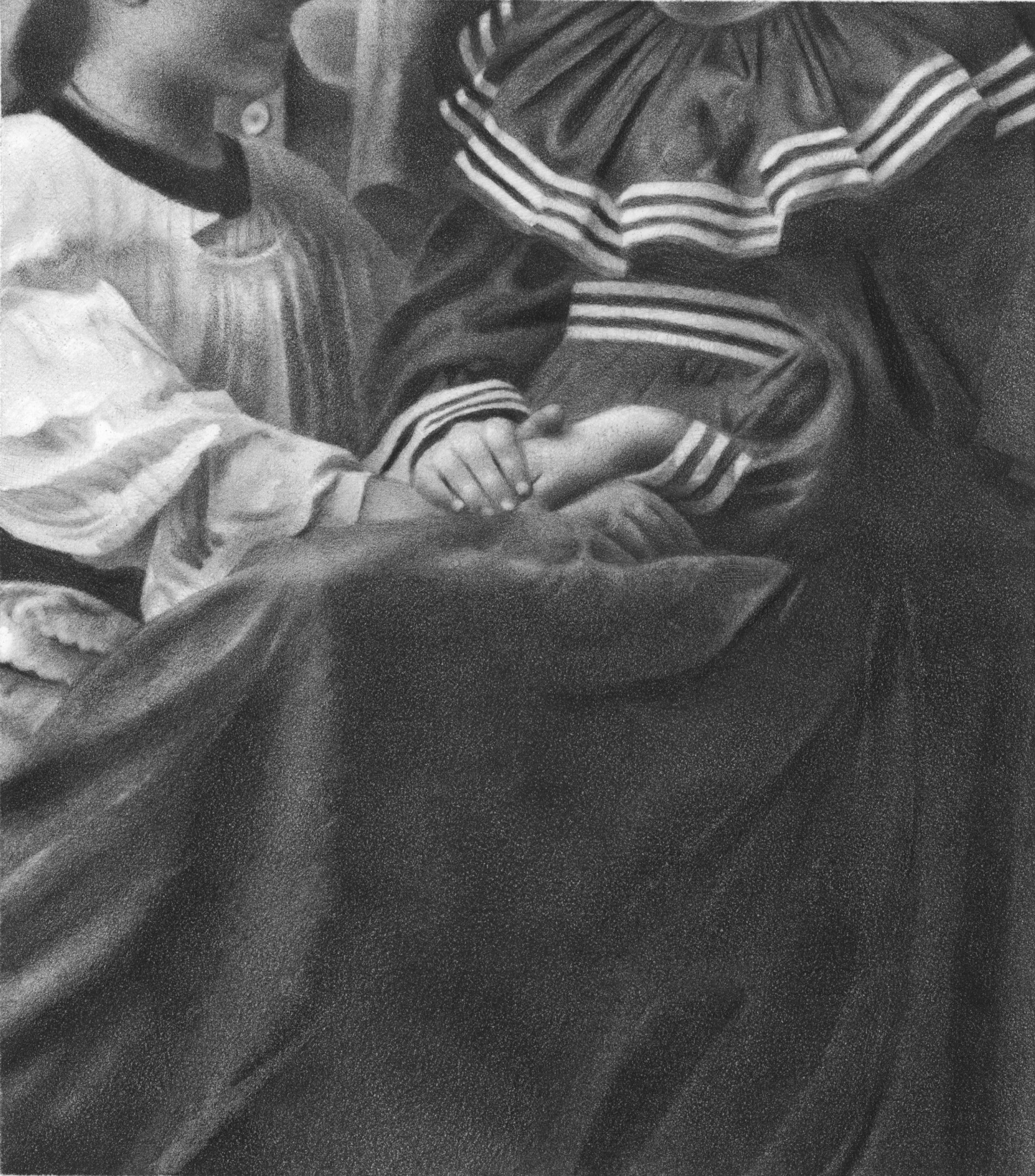 Unknown III (2021)⁠ 
27 x 19 cm⁠ 
Graphite on Bristol board