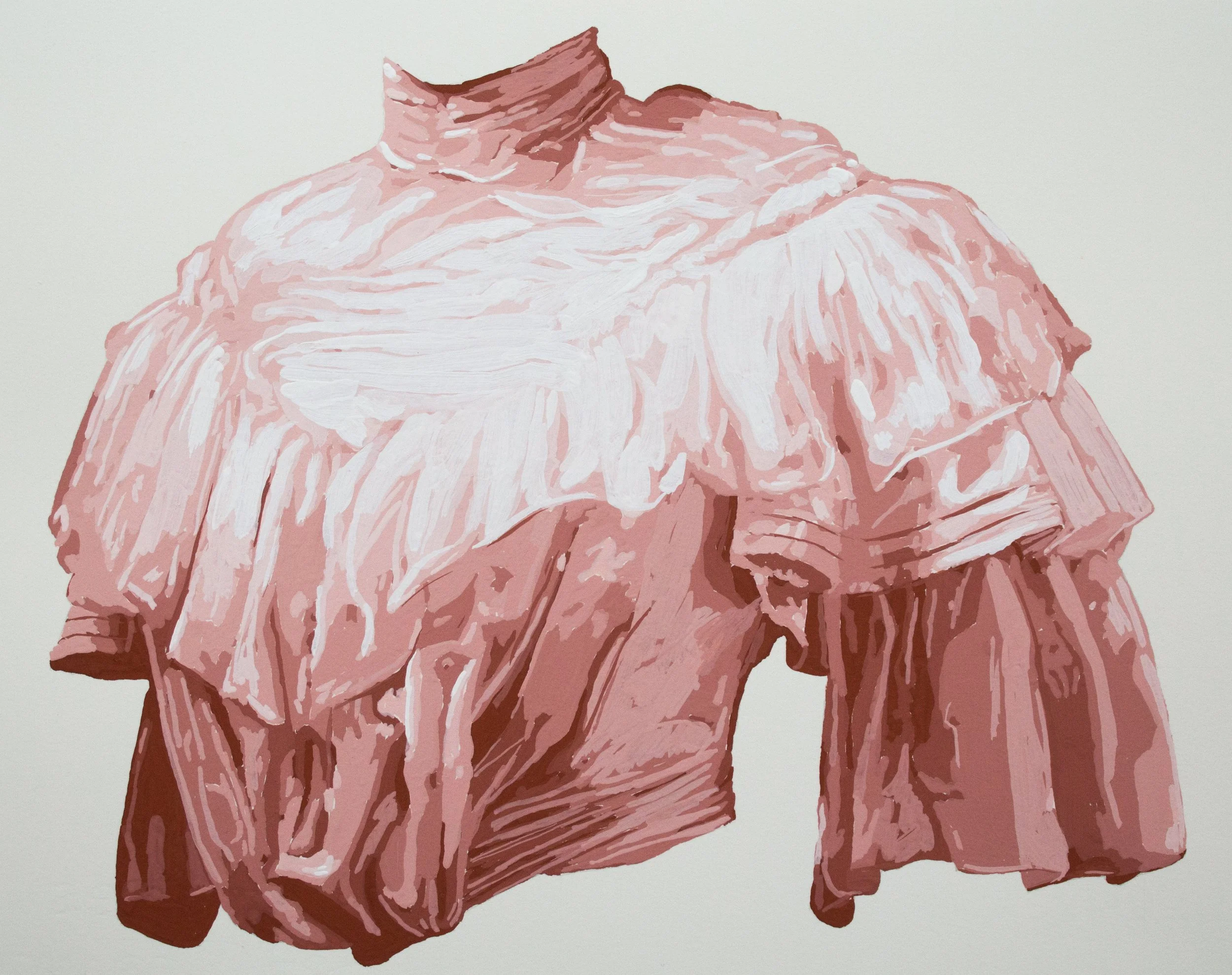 My gal is high born lady (2025)⁠ 
21 x 26.5 cm⁠⁠ 
Gouache on watercolour paper
