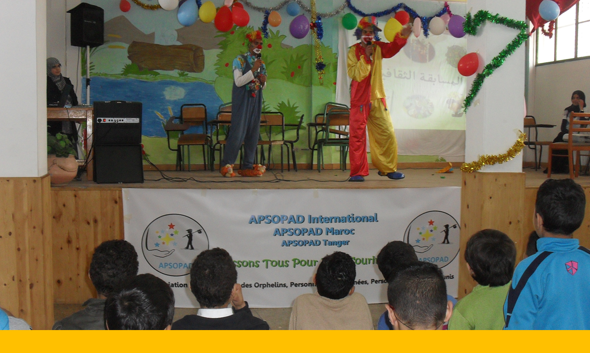 Animation socioculturelle par APSOPAD International dans les centres de protection sociale