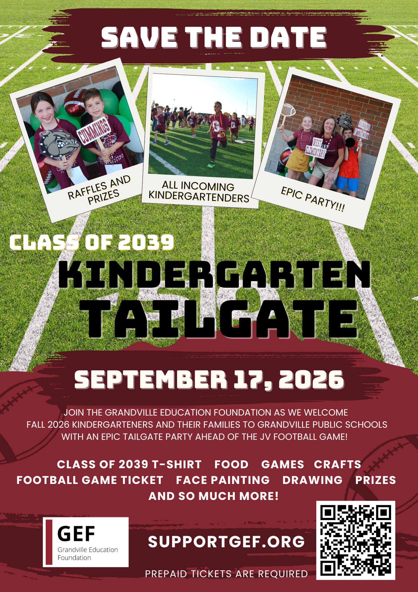 Kindergarten Tailgate