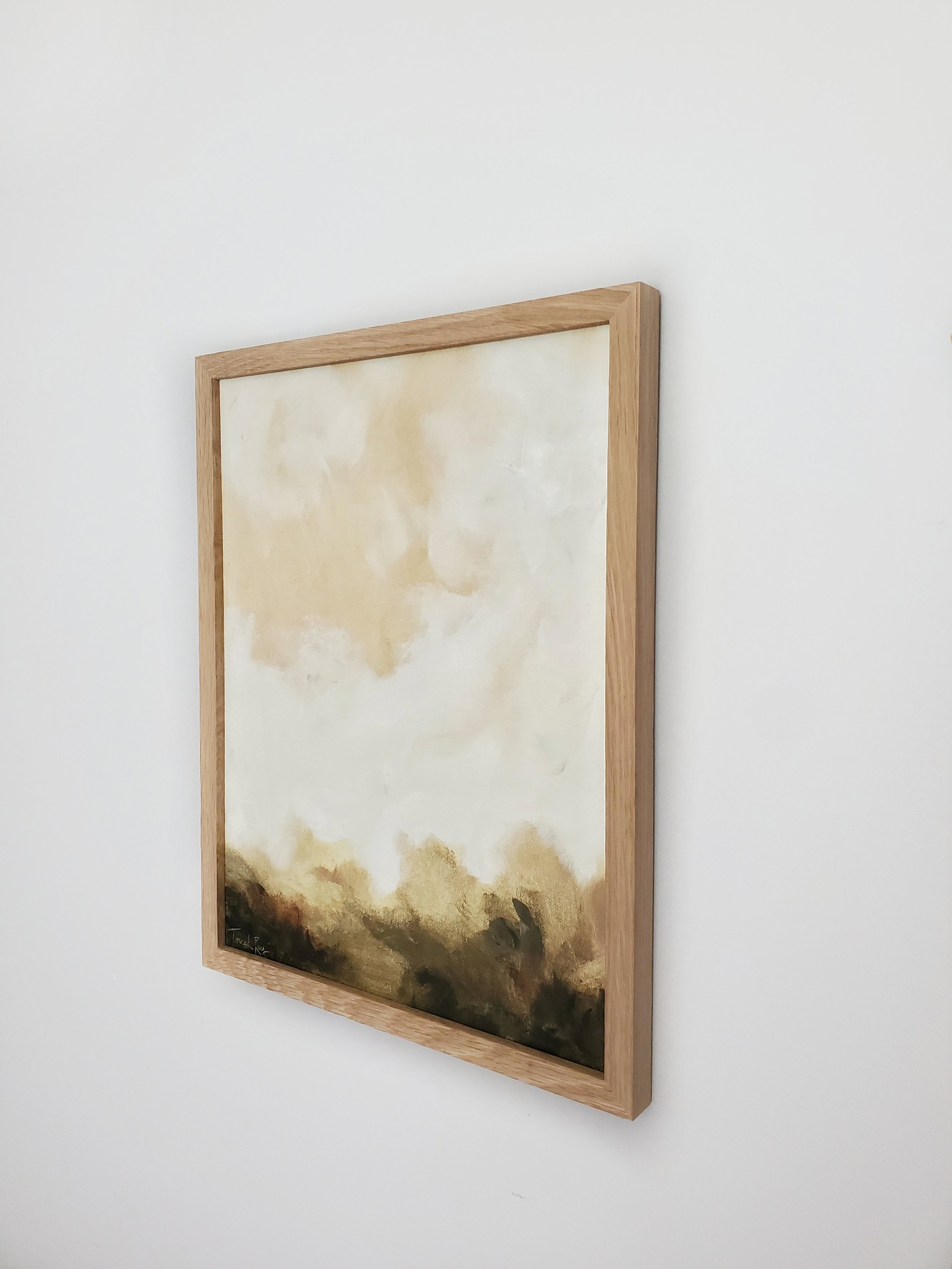 Neutral Tone Landscape Painting in Oak Frae.jpeg