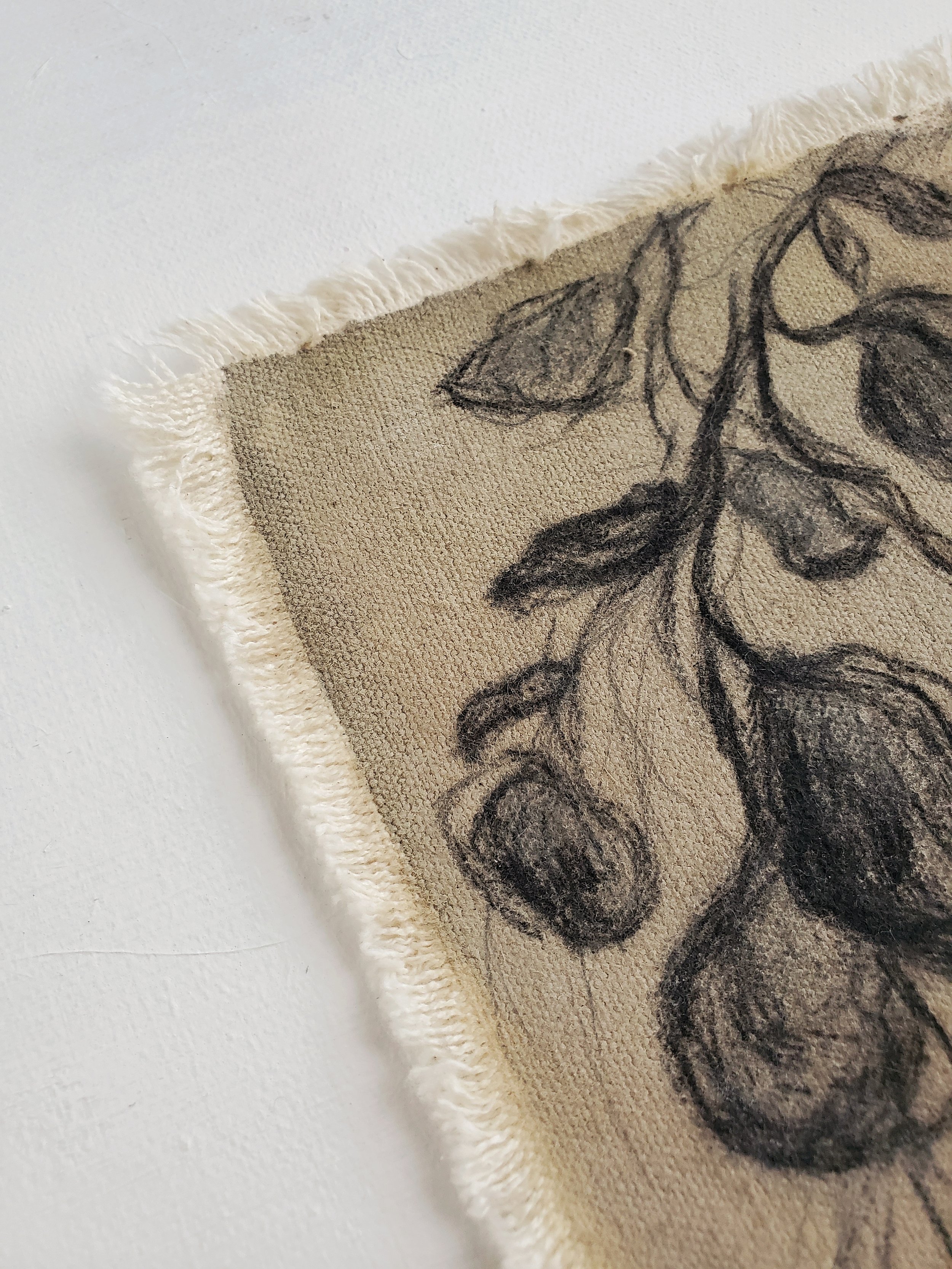 Gentle Moments - Raw Canvas Original Sketch .jpeg