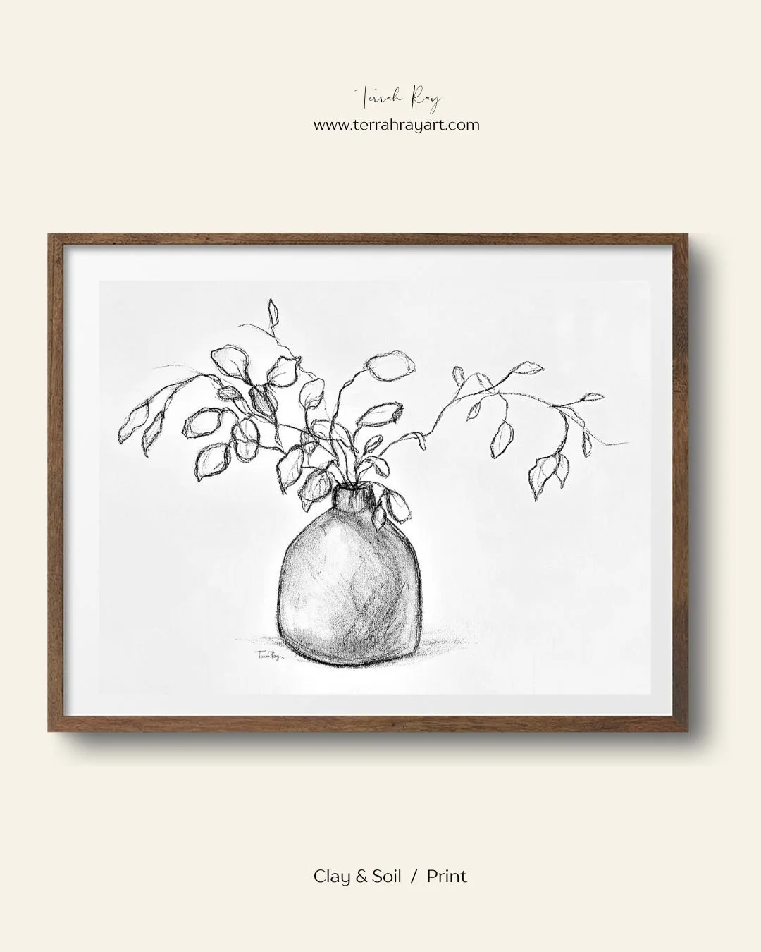 simple clay art drawing