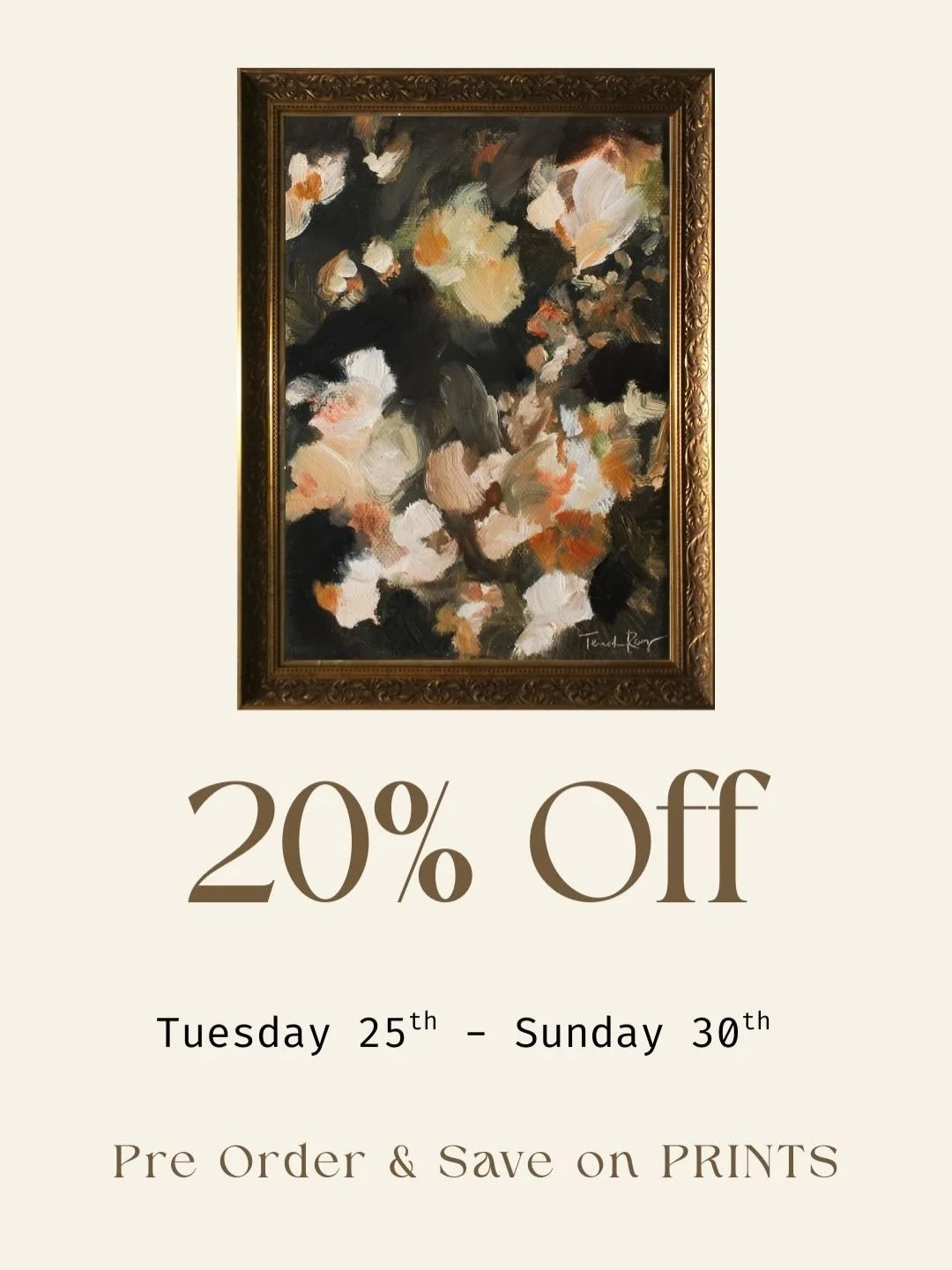 The Print Shop is 20% off with the code: MERRY!  Sale ends Sunday, if you&rsquo;re shopping for a gift, place your orders now to ensure Christmas delivery! 

After the preorder sale I will have a small selection of prints ready to ship from the studi