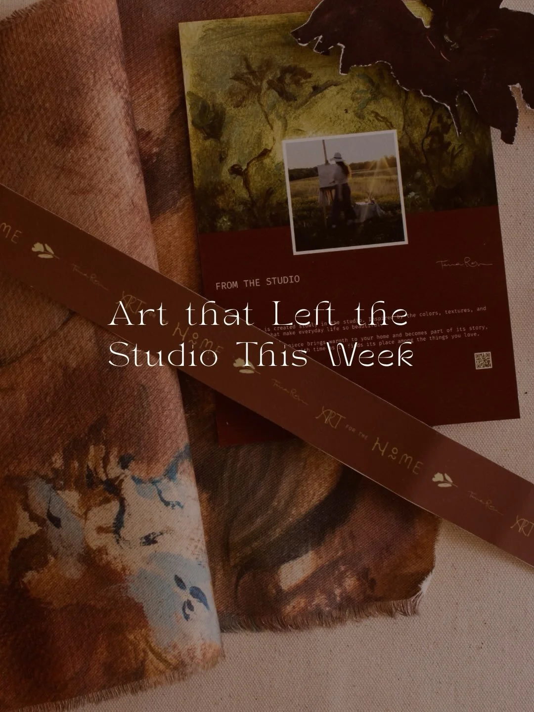 Sent out some art this week and got started on some new collections! 

A Few Notes:
Fall prints are just about ready to release! ( just making a few adjustments to one) 
Ornaments are officially in progress!
I just prepped a ton of raw canvases for a