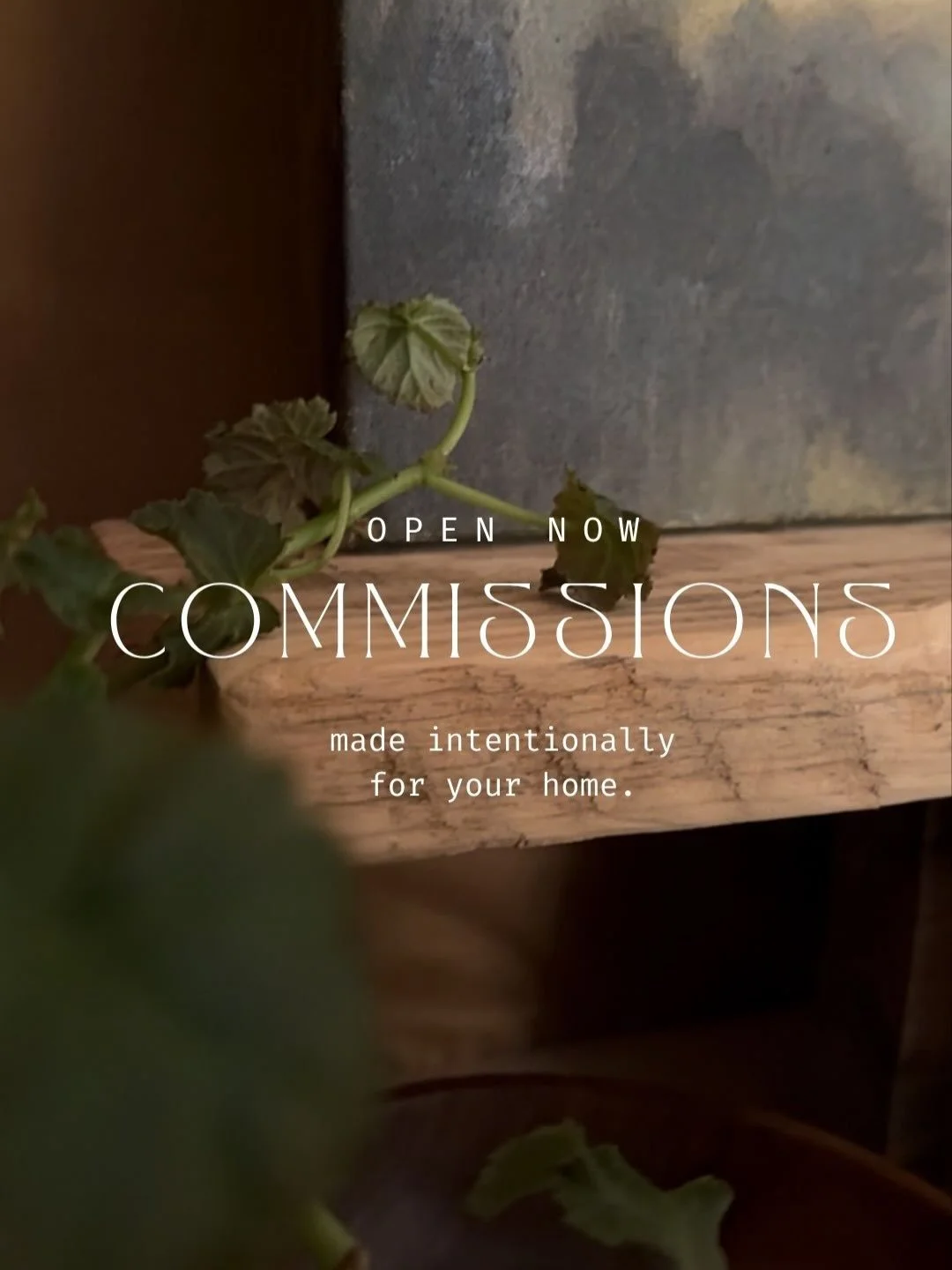My end of year commissions are officially open! 
Those on the waitlist have already claimed their spots, but I still have room for a few more! If you&rsquo;ve been thinking about a commission for your home, now is a great time to reach out so we can 
