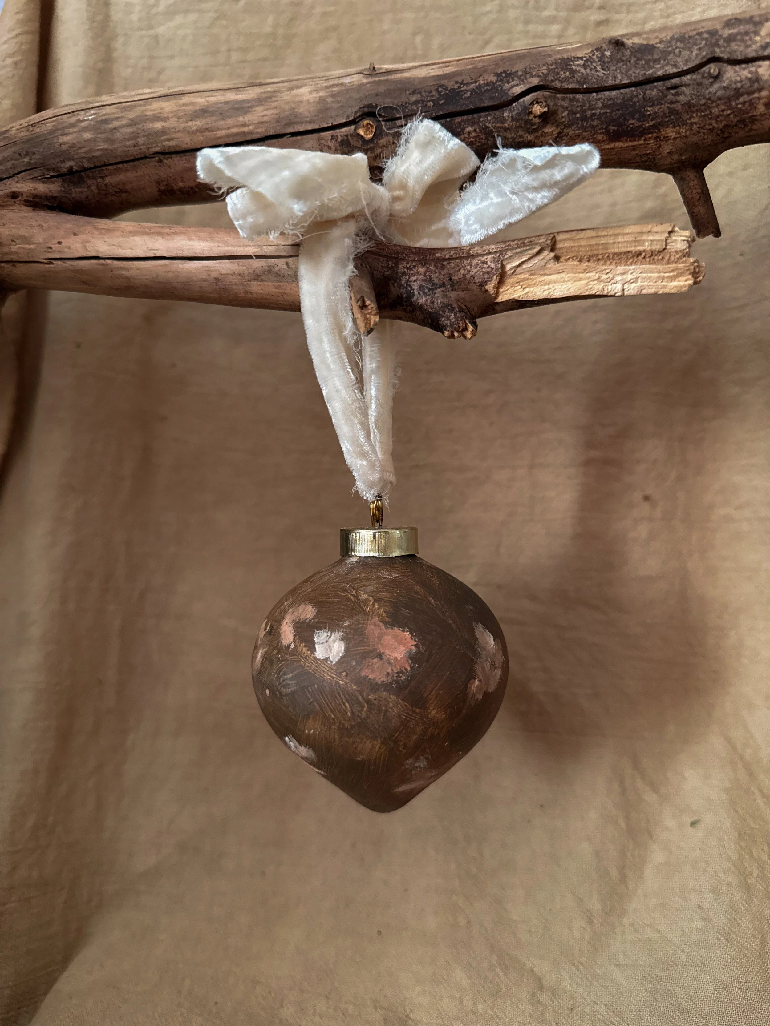 handpainted artisanal ceramic ornament earth tone neutral nature inspired christmas - terrah ray-15.jpg