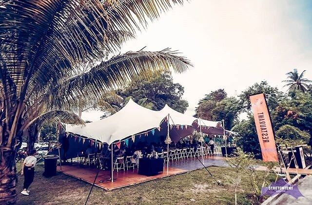 Also great for tight and tricky spaces! Here's one we set up for Guinness' The Grill Grill Out tucked inside the Dempsey Hill enclave.⠀
⠀
#stretchtentsg #wegotyoucovered #stretchtents #bedouintent #freeformtents #instasg #sgig #sglifestyle #eventsg #