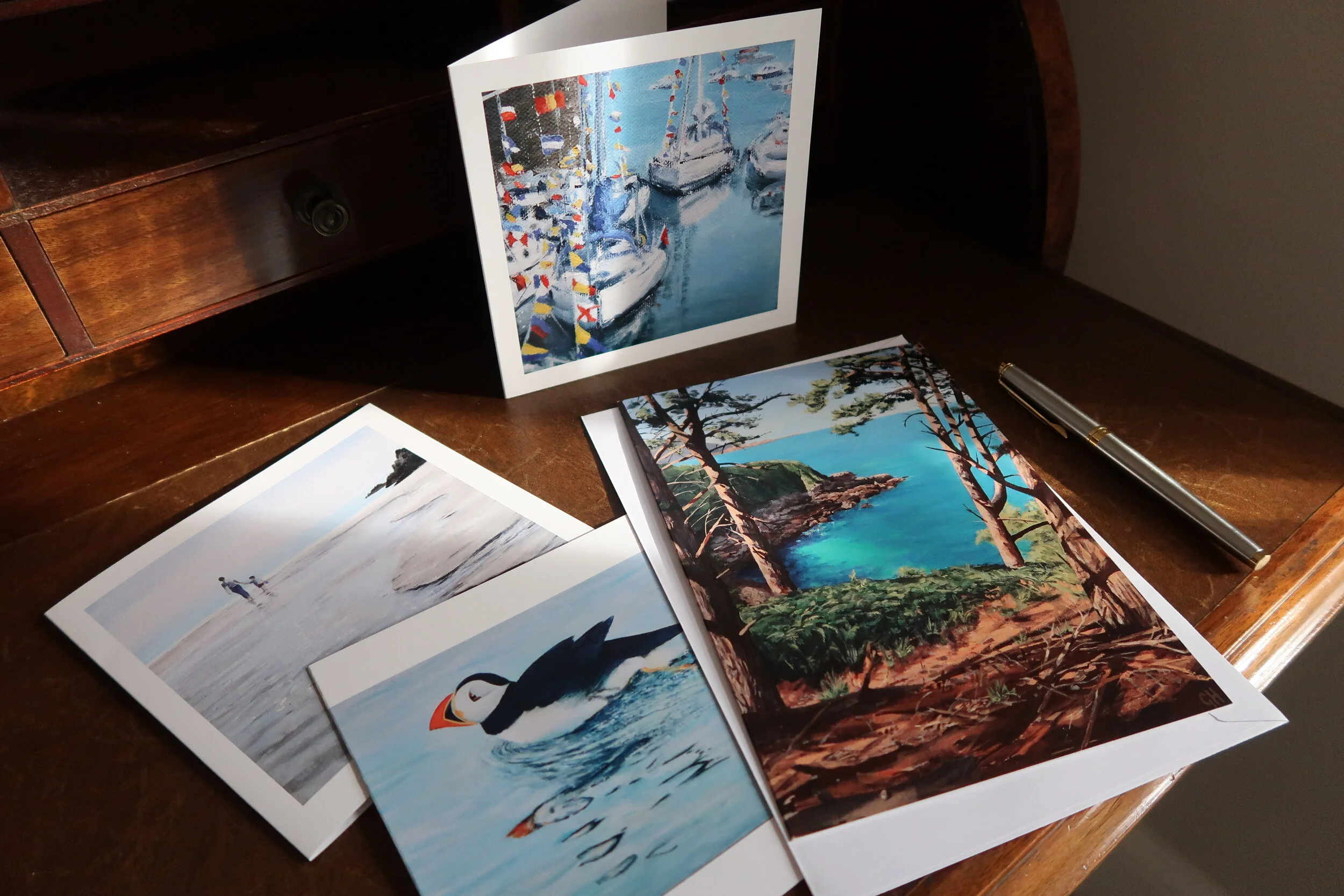 4 Card pack - Marble Bay