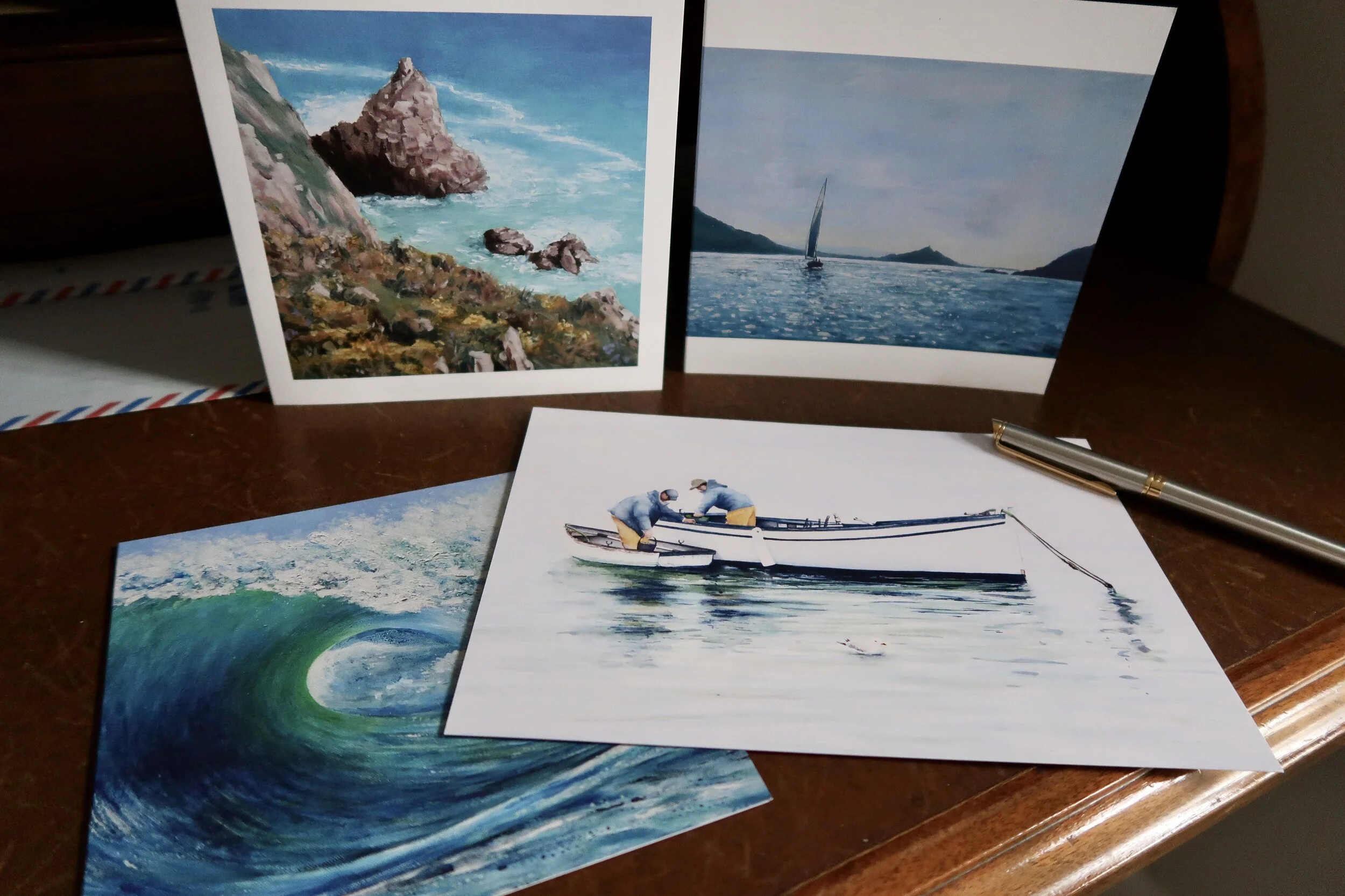 4 Card pack - Fishermen