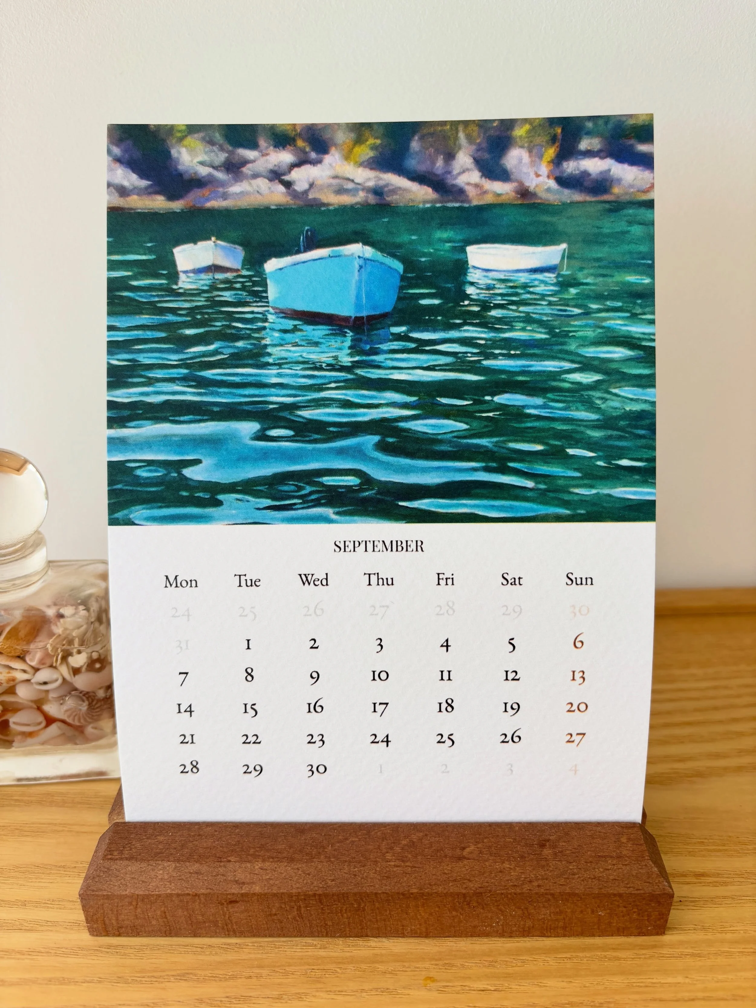 It always feels too soon to see September on the calendar, but we&rsquo;ve had a fabulous summer this year, so no complaints. I think there might be one last burst of good weather coming soon&hellip;.
This month features the boats at Bec du Nez. Thes