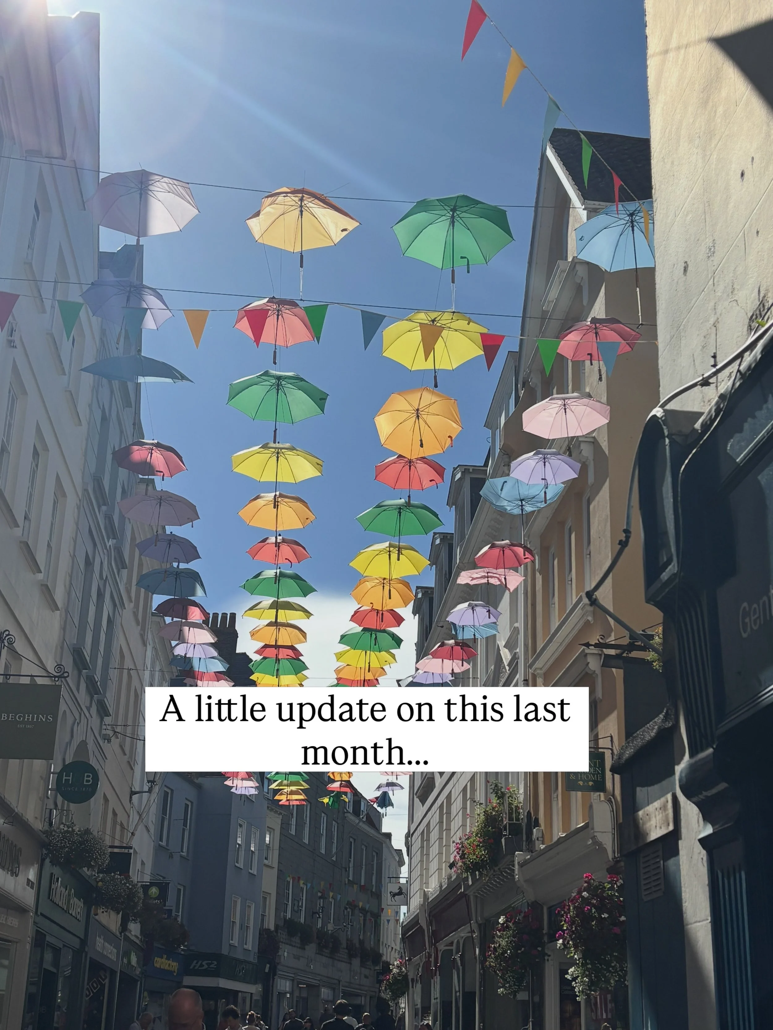 I&rsquo;ve been quiet on here so here&rsquo;s a little update on my last month&hellip;
&rsquo;ve been quiet on here so here&rsquo;s a little update on my last month&hellip;
It was lovely that summer hung on until pumpkin season, and then we escaped t