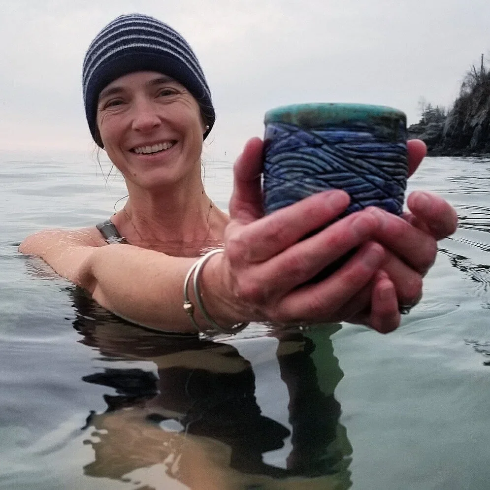 Textured Porcelain, Pottery Inspired by the Coast - Guenola Lefeuvre