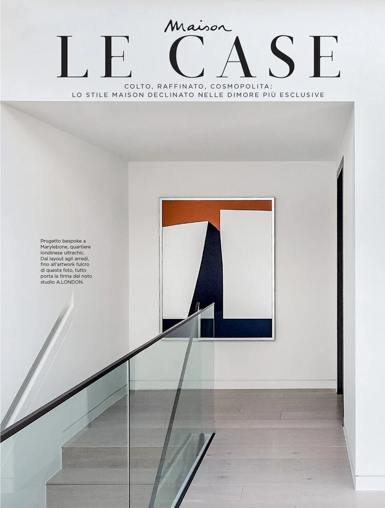 A.LONDON FEATURE IN MARIE CLAIRE MAISON ITALIA