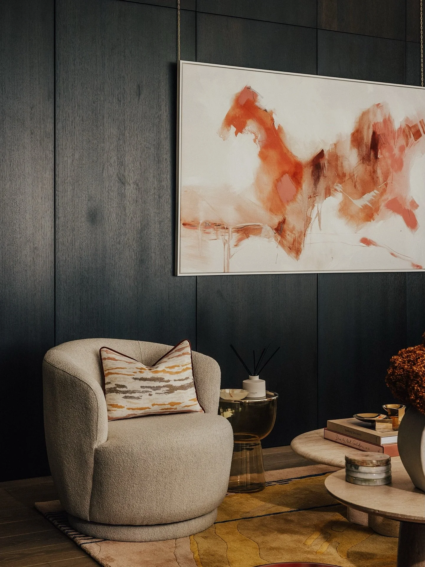 &ldquo;A.LONDON carefully considered the brief, ensuring the design felt distinct from the previous apartment while still being tailored to the target demographic for this specific residence. The result was a fresh, individual identity that complemen