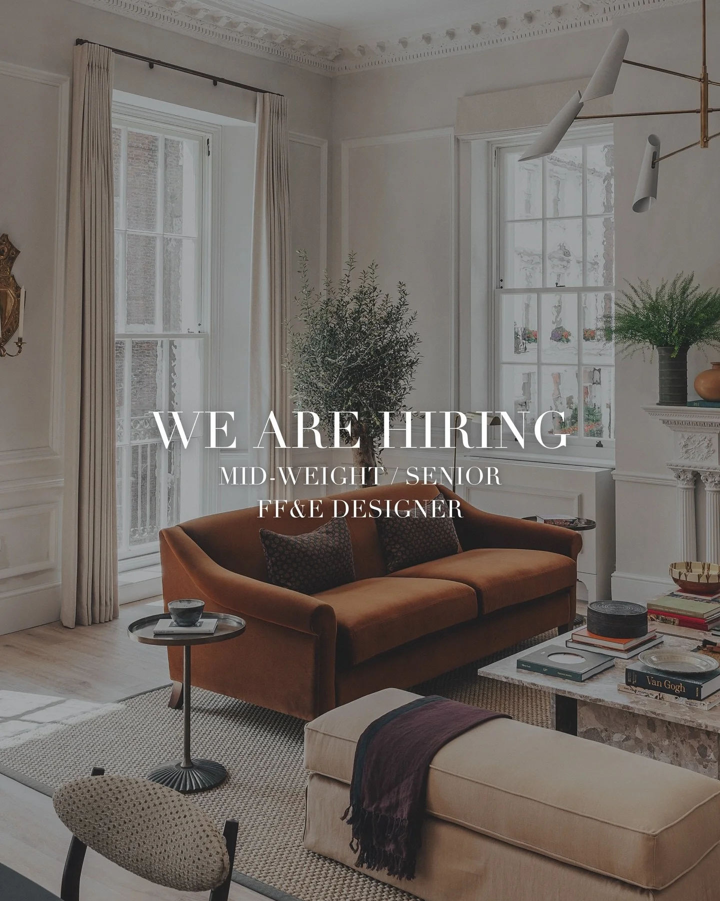 ⭐️ JOIN the A.LONDON Studio ⭐️

We're looking for a Mid-weight or Senior FF&amp;E Interior Designer to bring their design expertise to our Bloomsbury studio.

Within this role you&rsquo;ll take the lead on delivering beautifully crafted interiors acr