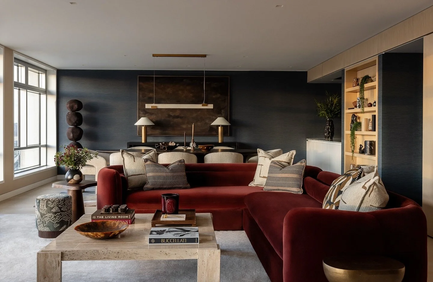 You want a home that feels bold, expressive and entirely your own. 💭

At Centre Point, our client came to us with a clear vision in mind. They wanted the boldness of a New York penthouse, rooted in the quality of British craftsmanship. Our role at A