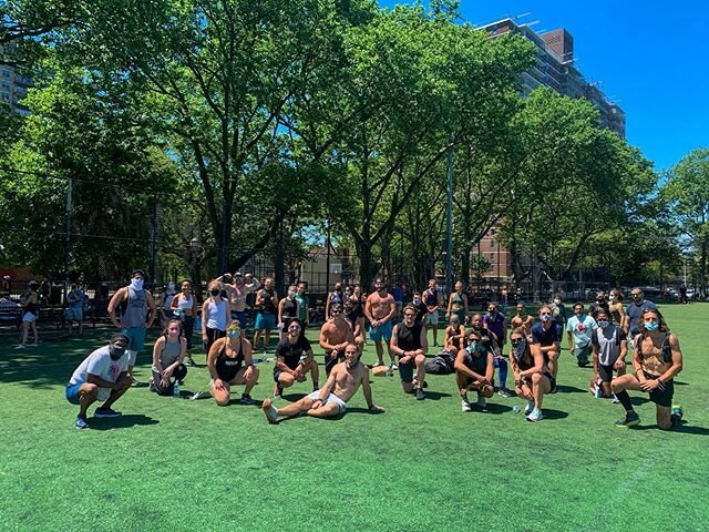 Together we #WILLBFIT .
.
WillyB ran the boxes today and came together as a community as one community. .
.
Thanks for every single person that donated or took time out of their day to take on this epic workout. .
.
Looking forward to our next Sunday