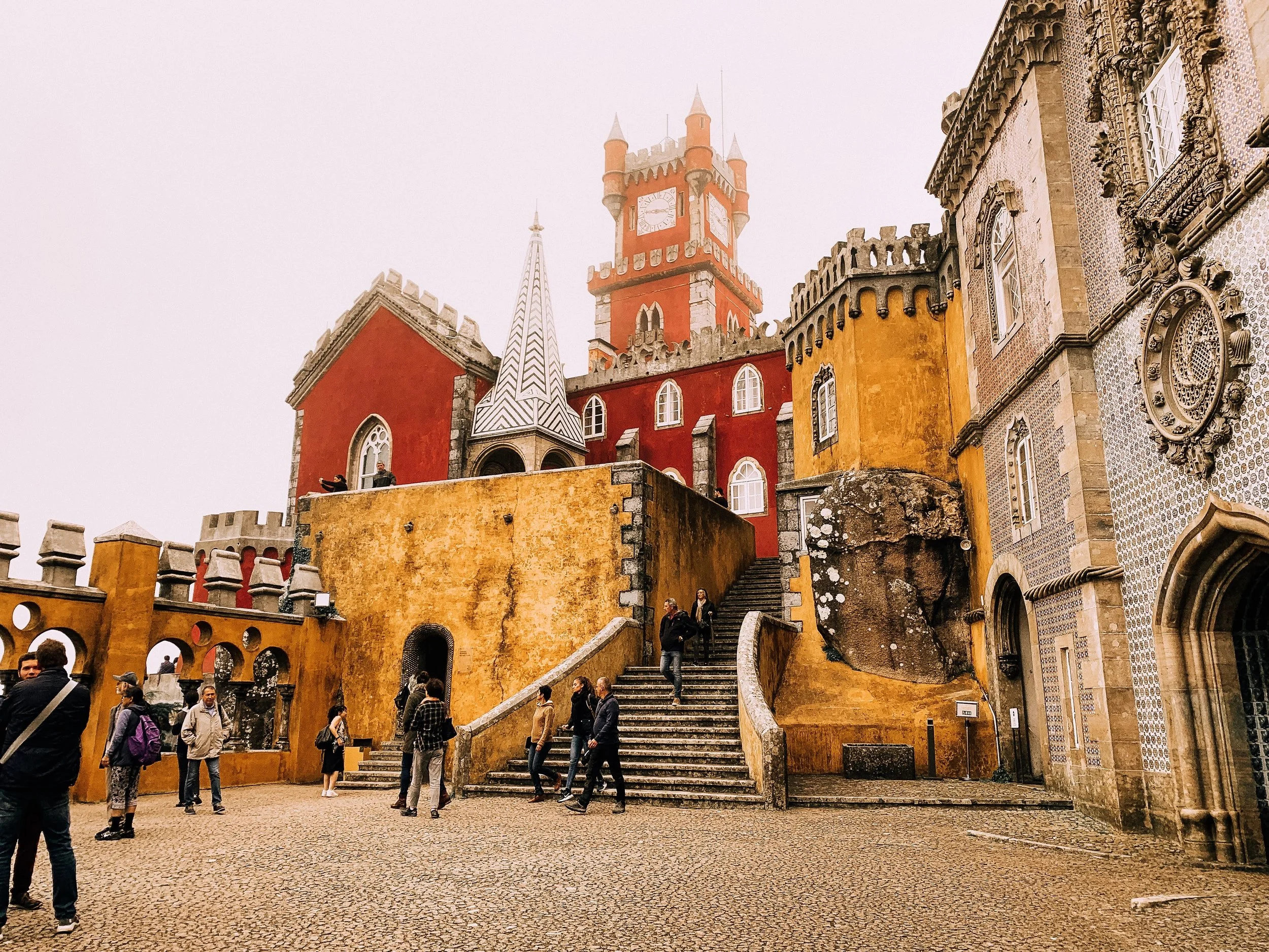 Sintra historic landmark in portugal