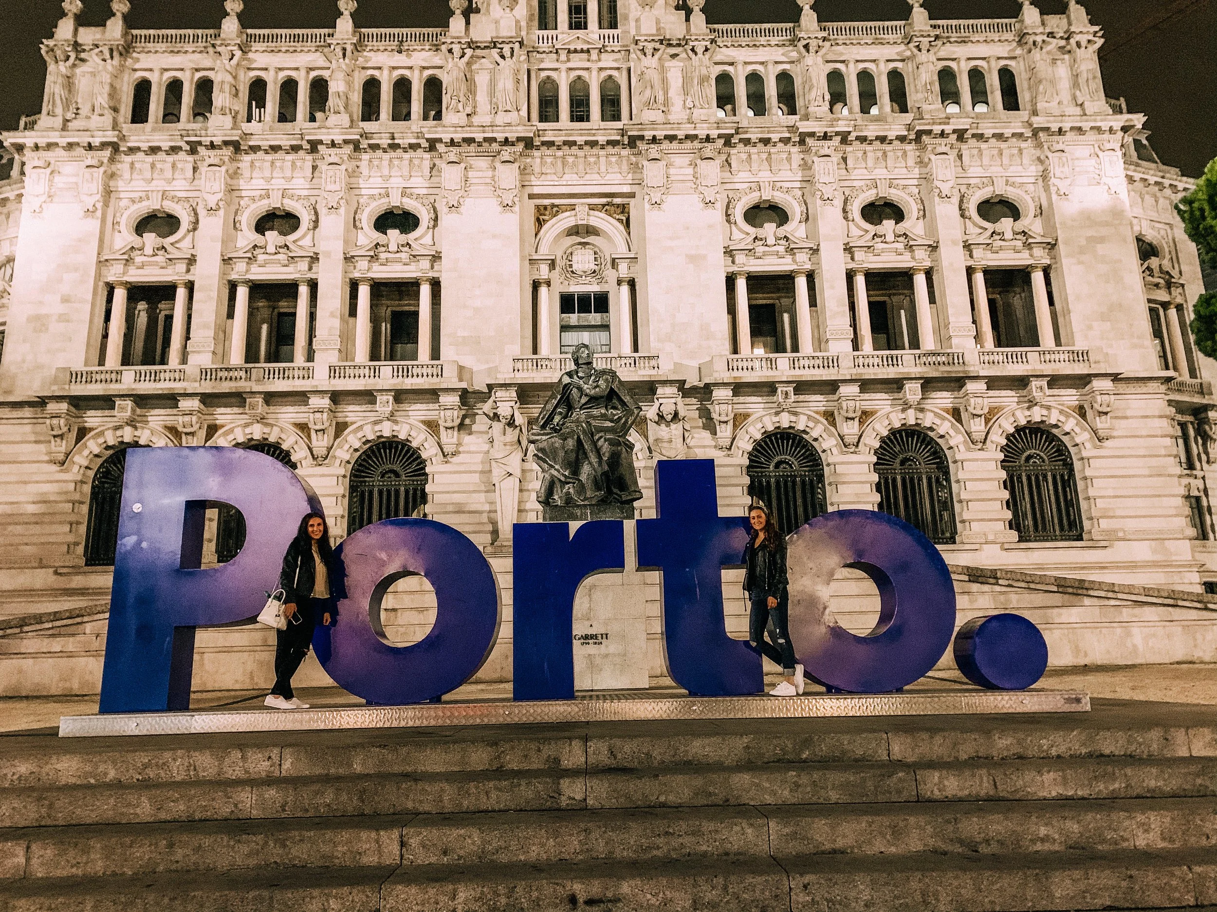 Porto city sign