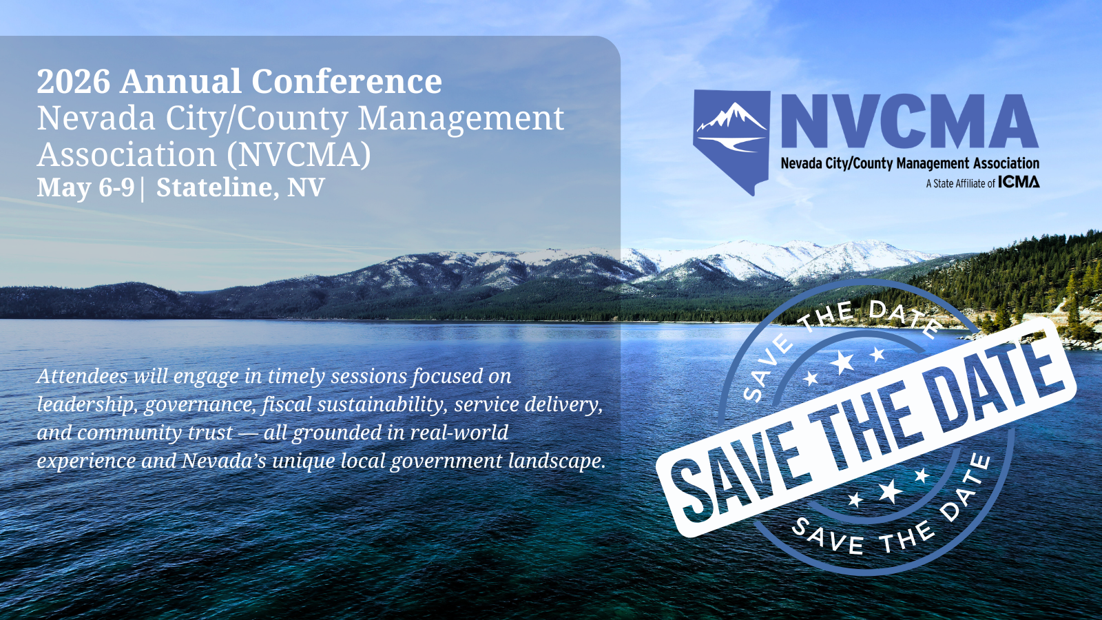 2026 NVCMA Annual Conference Stateline, NV