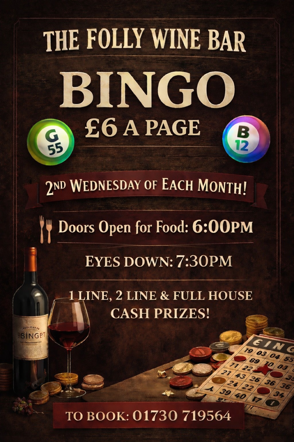Bingo at The Folly 