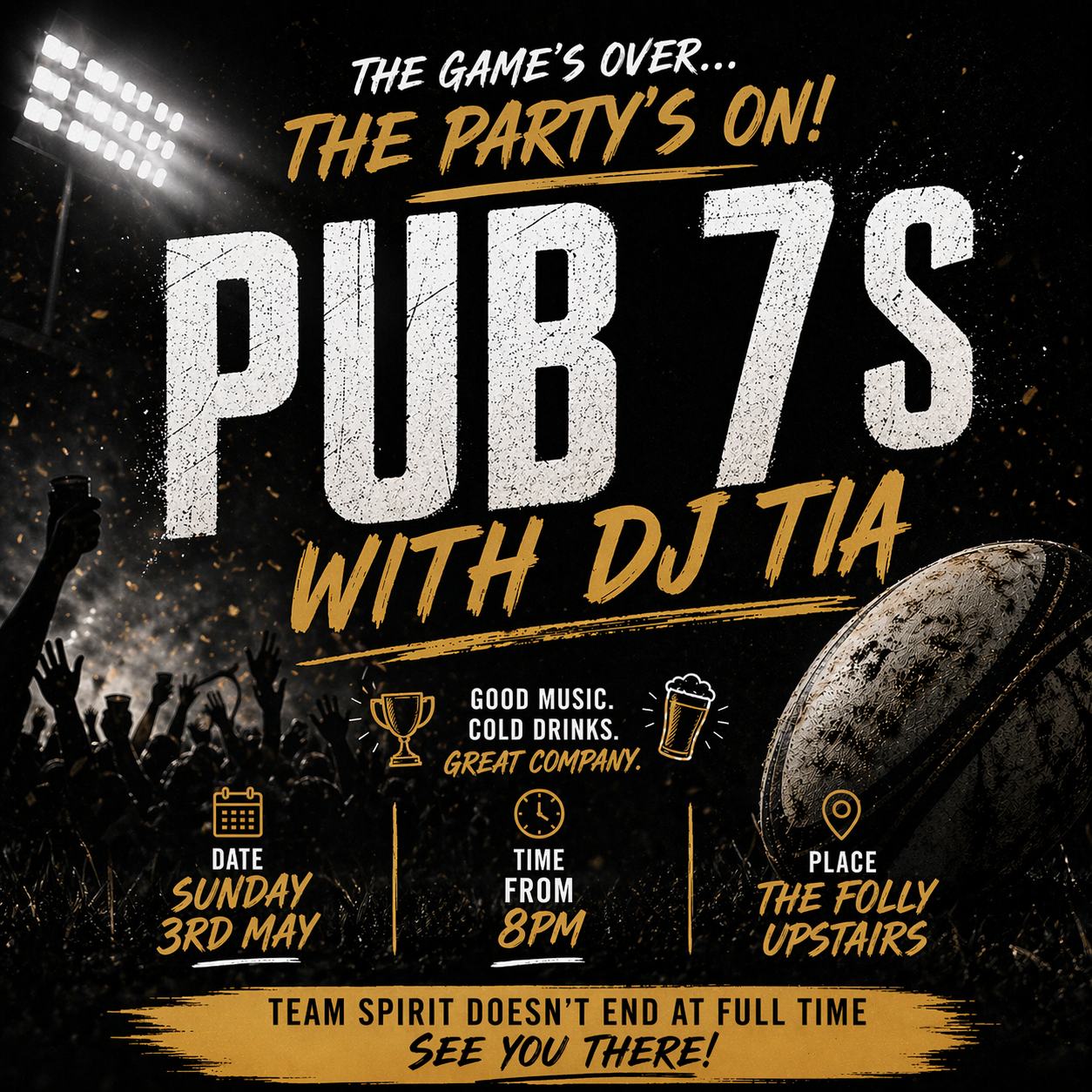 Pub 7s with DJ Tia 