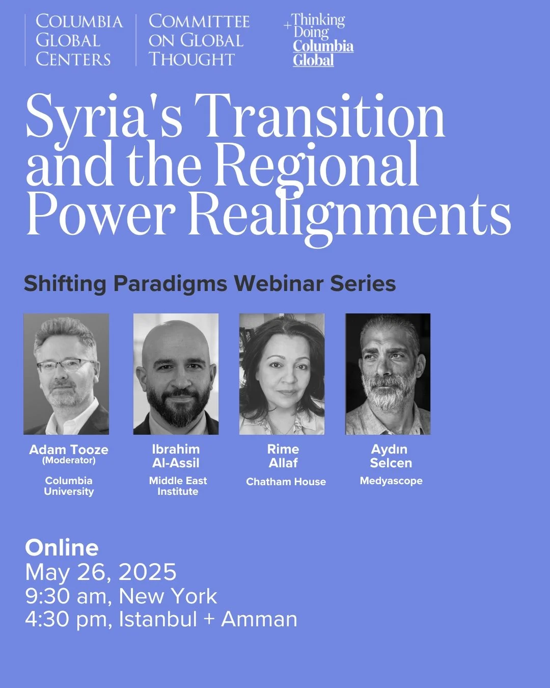 Columbia Global Centers - Syria’s Transition and the Global Power Realignments