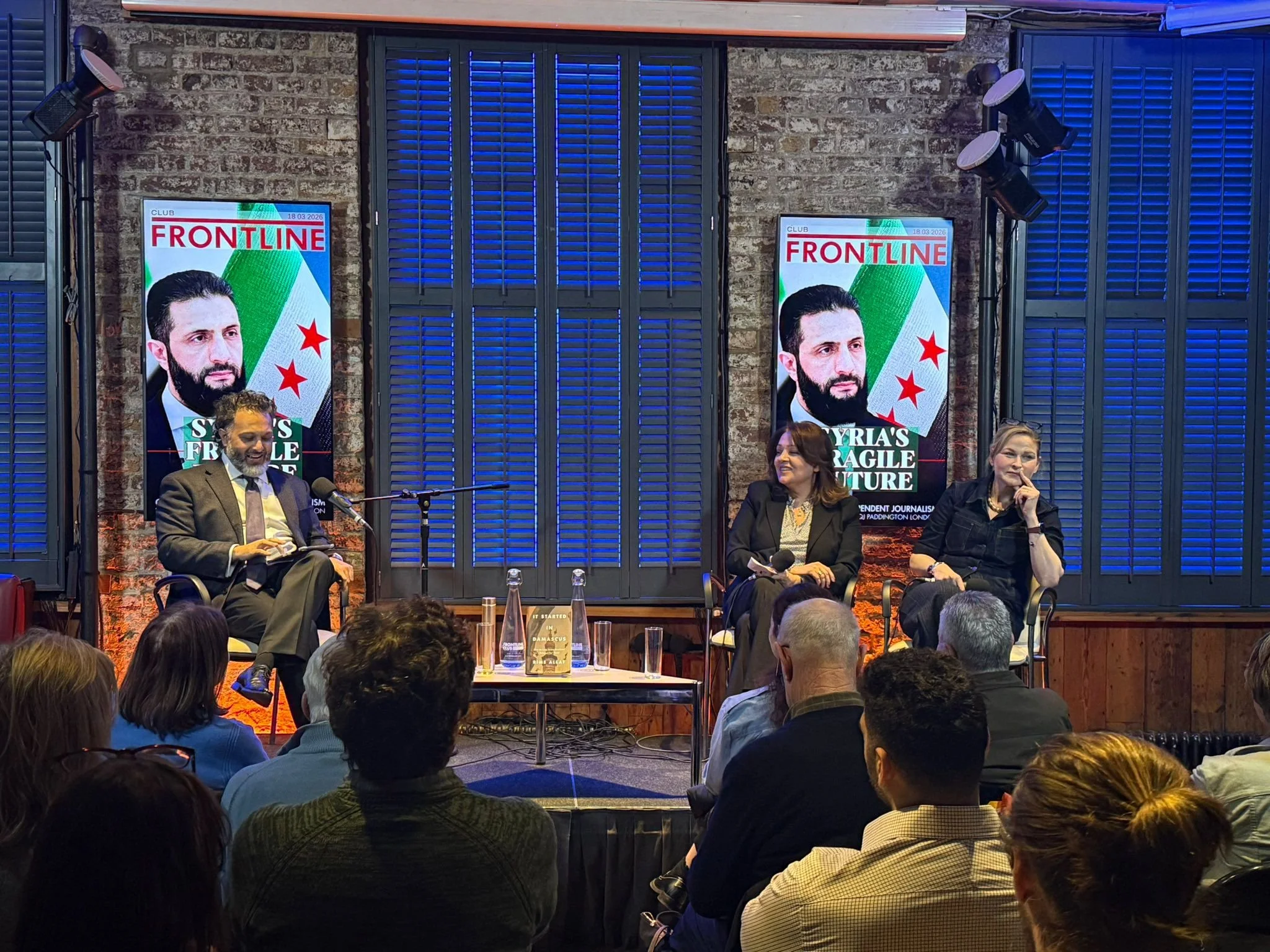 Frontline Club - A conversation with Rime Allaf on Syria's next chapter