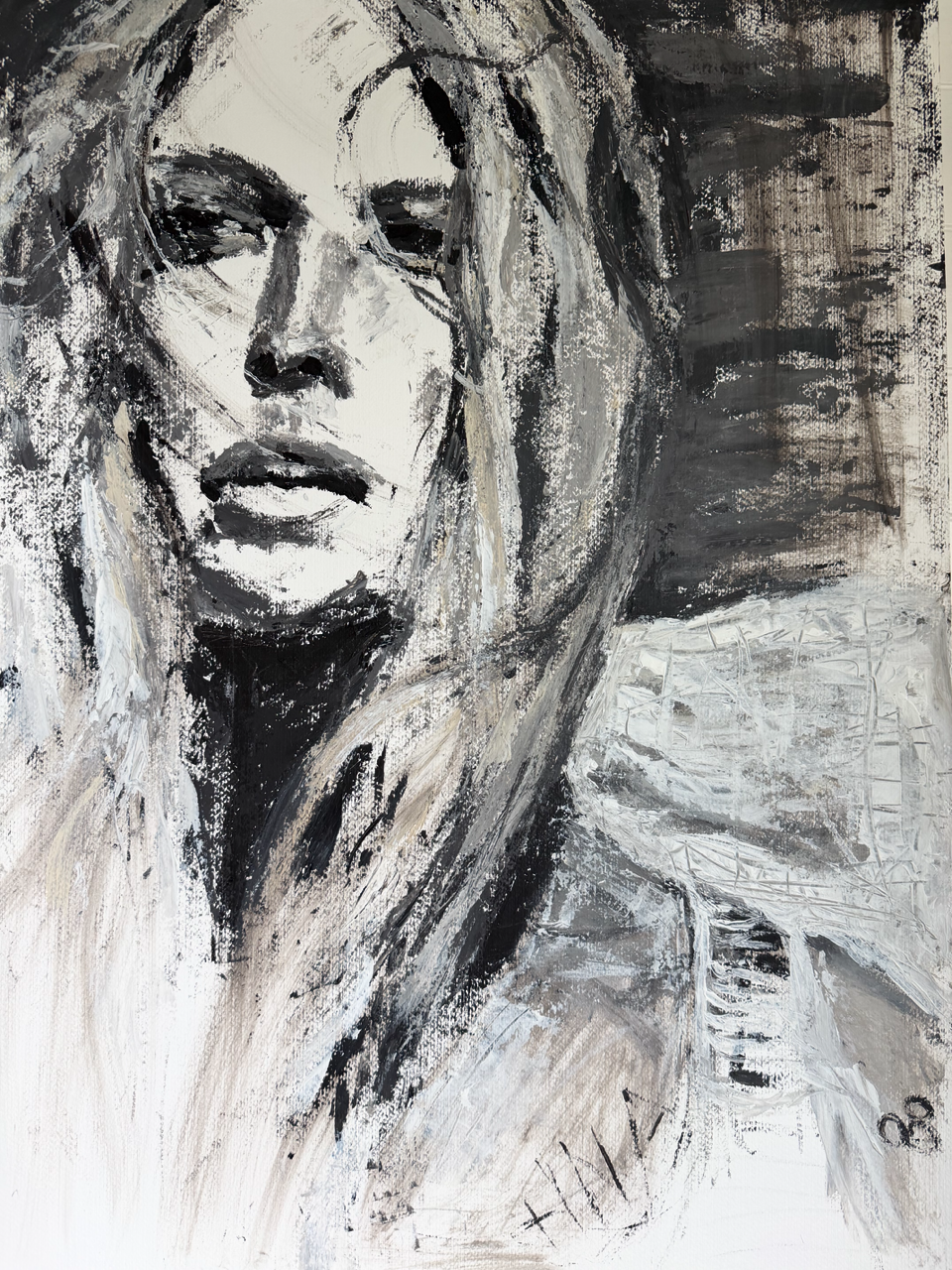 Portraits 2 | Acryl on Paper | 70 x 100 cm