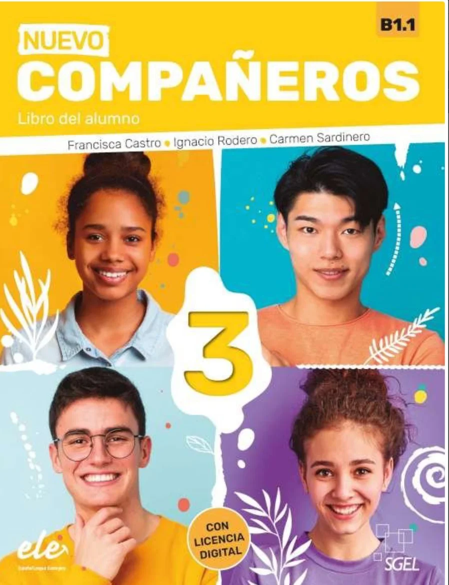 NUEVO COMPAÑEROS 3 LIBRO DEL ALUMNO CASTRO VIUDEZ,  FRANCISCA/ RODERO DIEZ,  IG