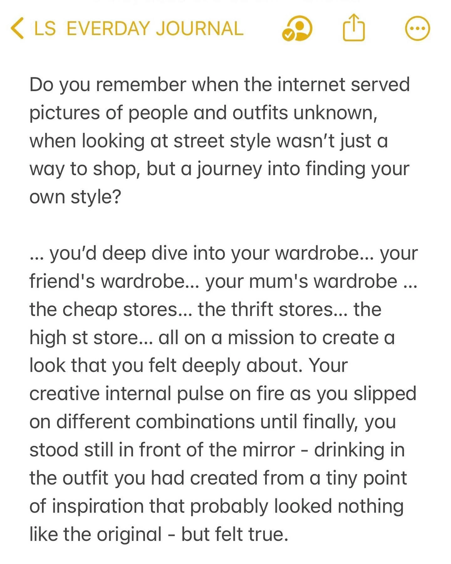 I know that so many of you don&rsquo;t like AI street style so I have been trying to understand why it&rsquo;s peeked my curiosity so much. These are some random thoughts from the weekend. xx