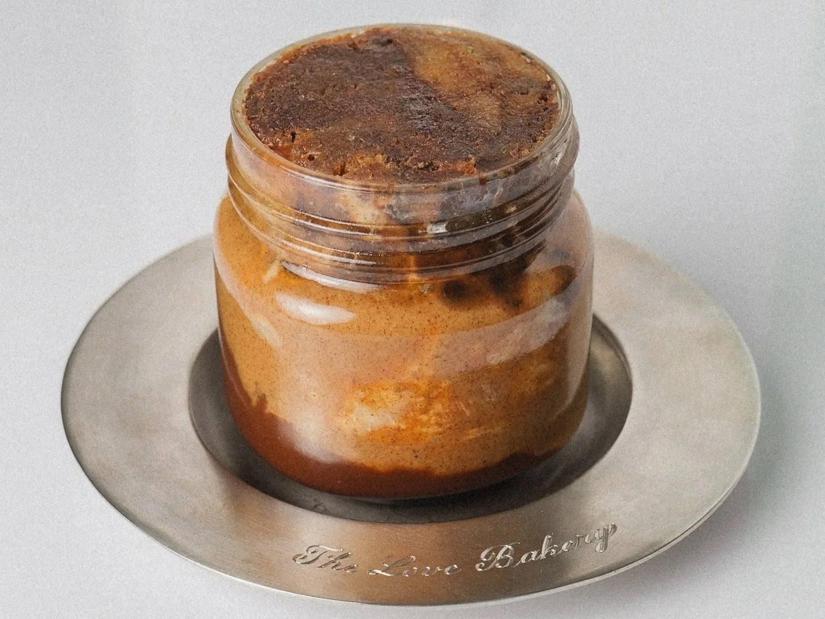 banana & almond jar.