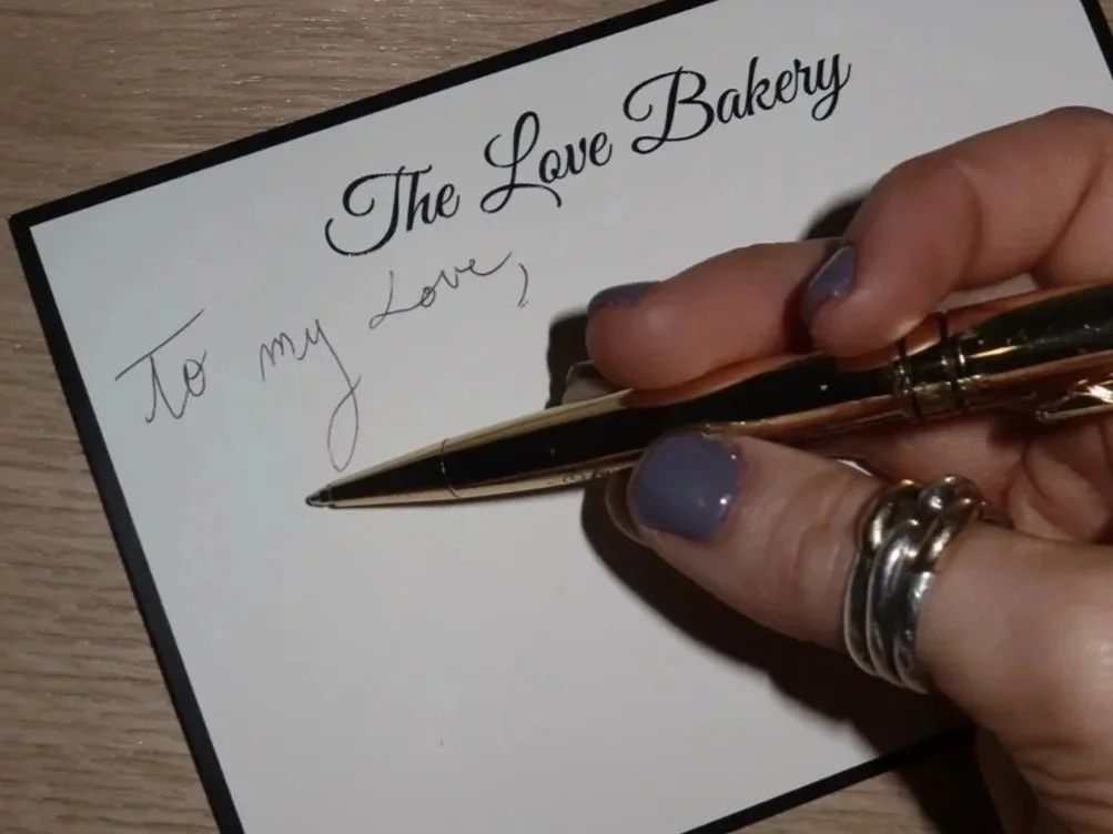 handwritten letter.