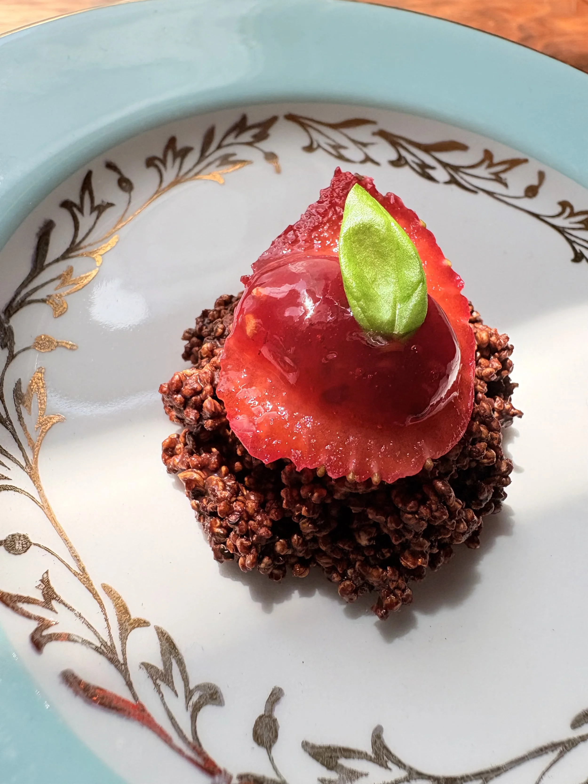 Amaranth Chocolate Crisps