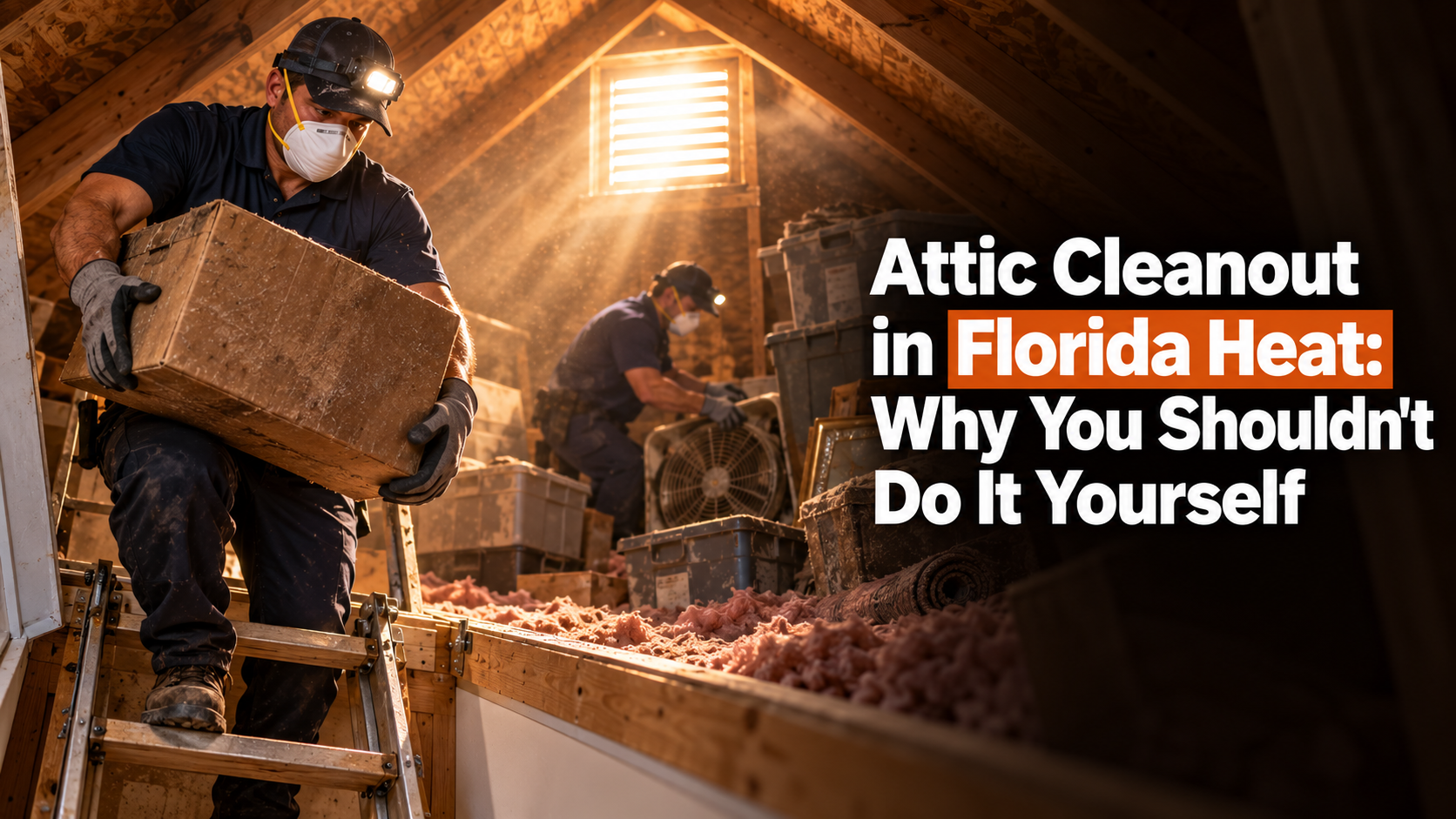 Attic Cleanout in Florida Heat: Why You Shouldn't Do It Yourself
