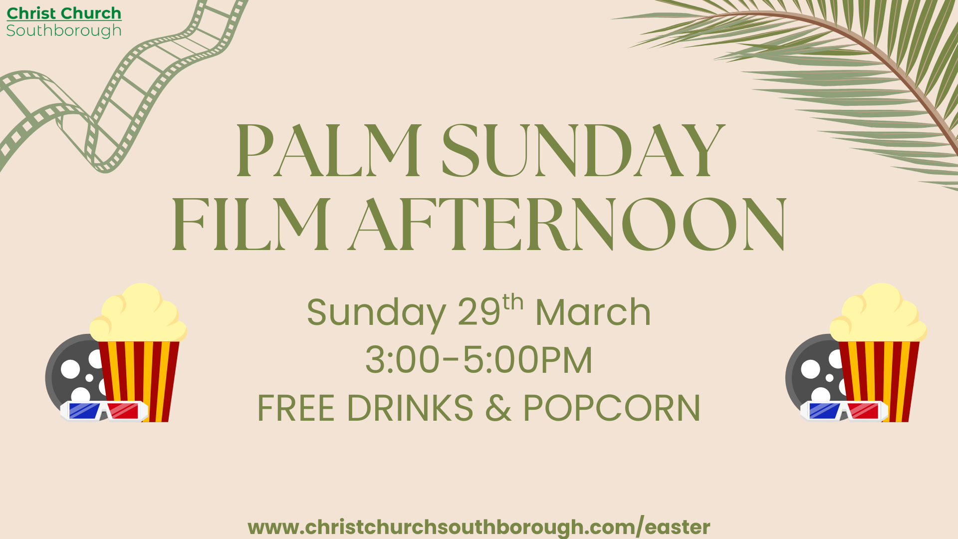 Palm Sunday Film Afternoon