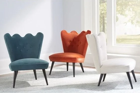 Ripple Slipper Chair and Upholstery designed by Leading Furniture Design Professor CoCo Ree based out of Chicago, IL.