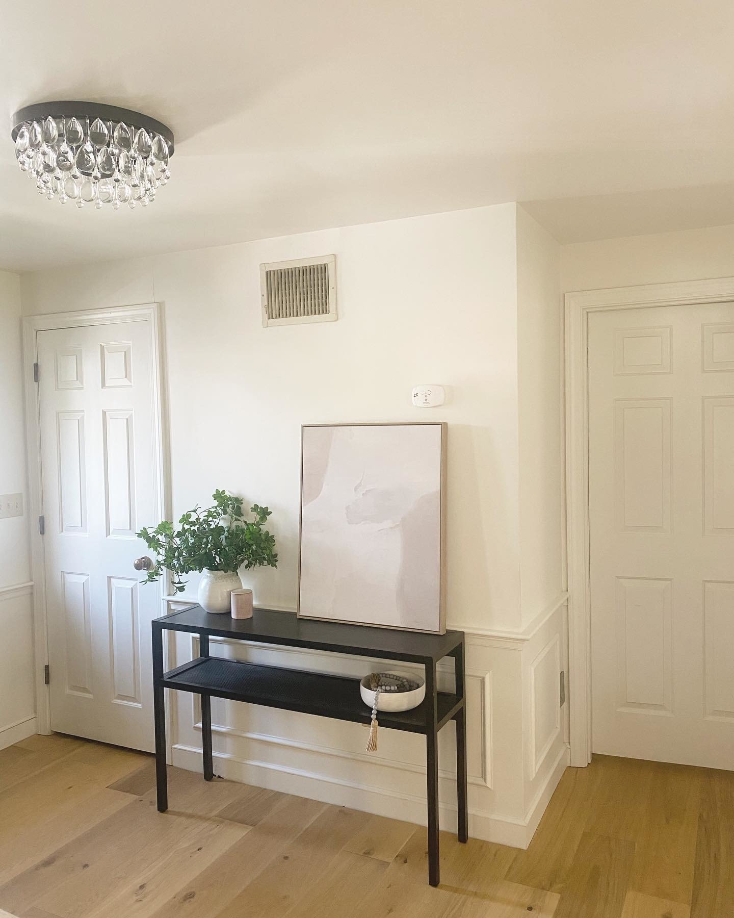 The modern Clarissa lighting collection for Pottery Barn was designed by Industrial Designer CoCo Ree Lemery in 2020. Inspired by the vintage crystal chandelier collection, the modern take ended up becoming a best-seller for the Williams Sonoma brand