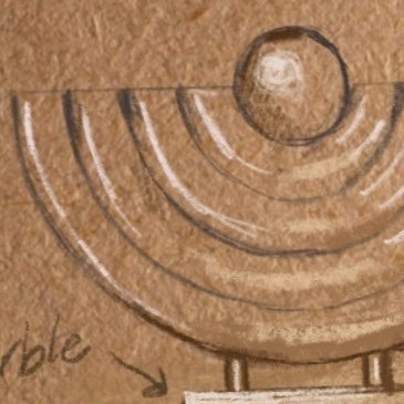 Luxury Hannukah décor for home. A menorah carved out marble and designed by CoCo Ree Lemery.