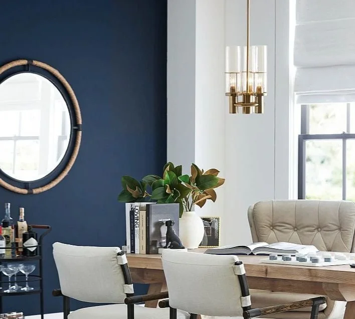 The Essex lighting collection was inspired by vintage oil lamps and traditional gas lamps designed by CoCo Ree Lemery for Williams Sonoma & Pottery Barn