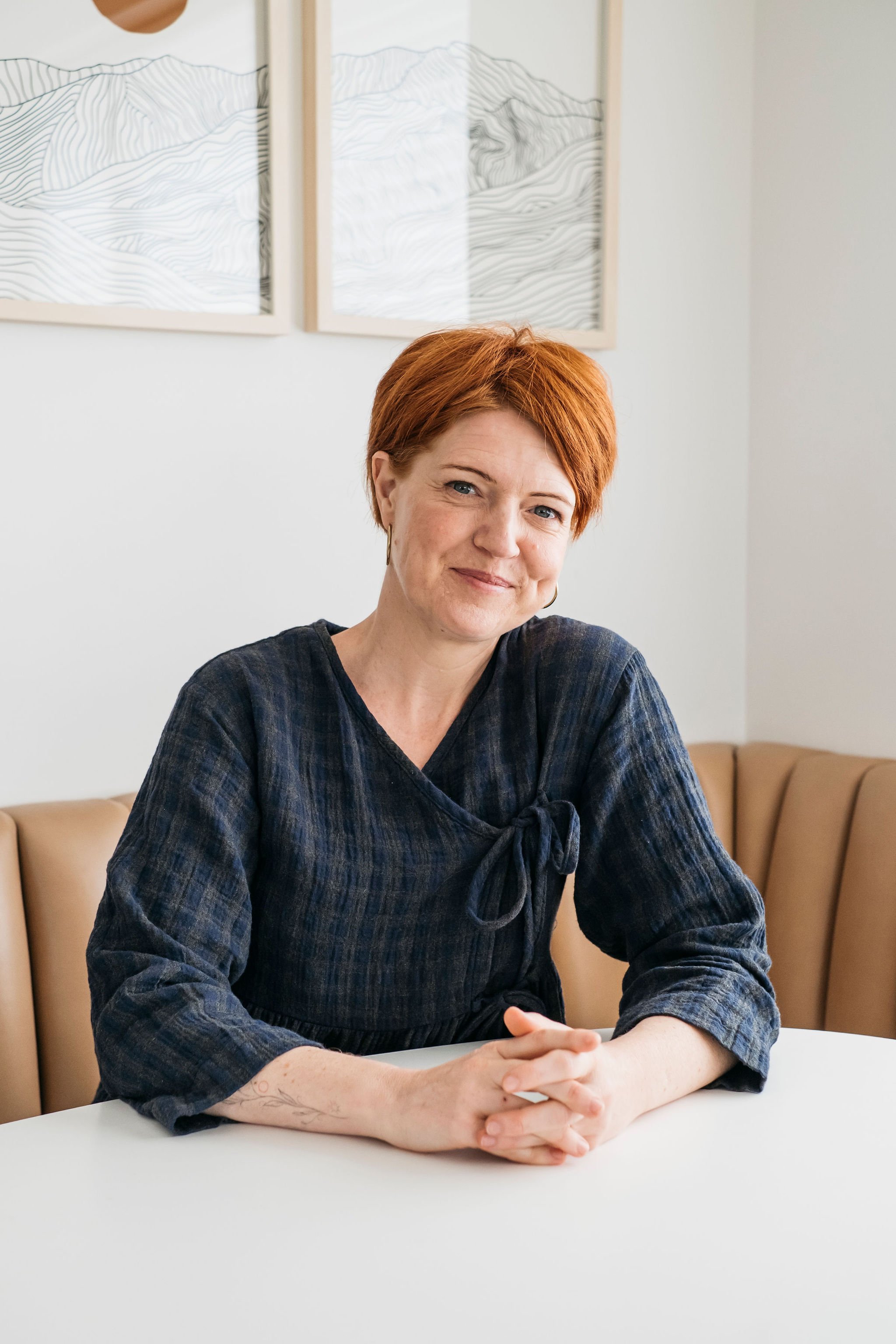 Brand shoot for psychologist and therapist Dr Nancy Bancroft. Derbyshire Brand Photographer.