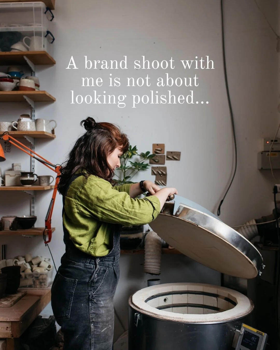 Here for the real moments that give an insight into your world, show your expertise and communicate what makes your work magic. 

@mollychristodoulou posted something the other day that really made me think - there is so much pressure on artists and 