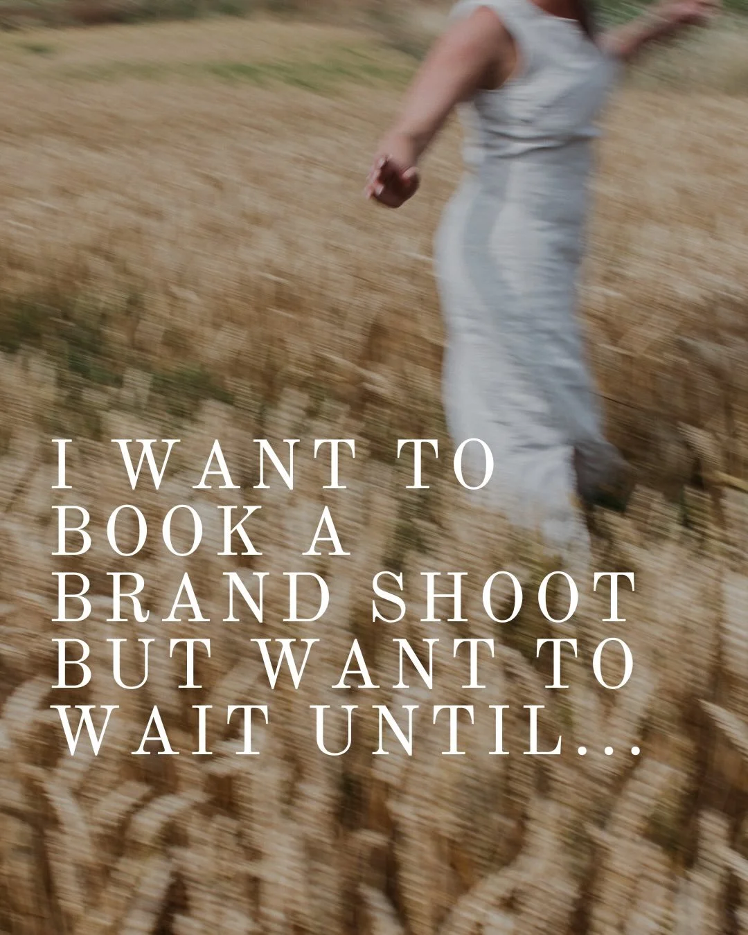 Can you afford not to have a brand shoot? 

Last week I had such an interesting chat with a client turned dear friend who said having a shoot opened up so much for her that she had never considered a possibility - the ease in which she could apply fo