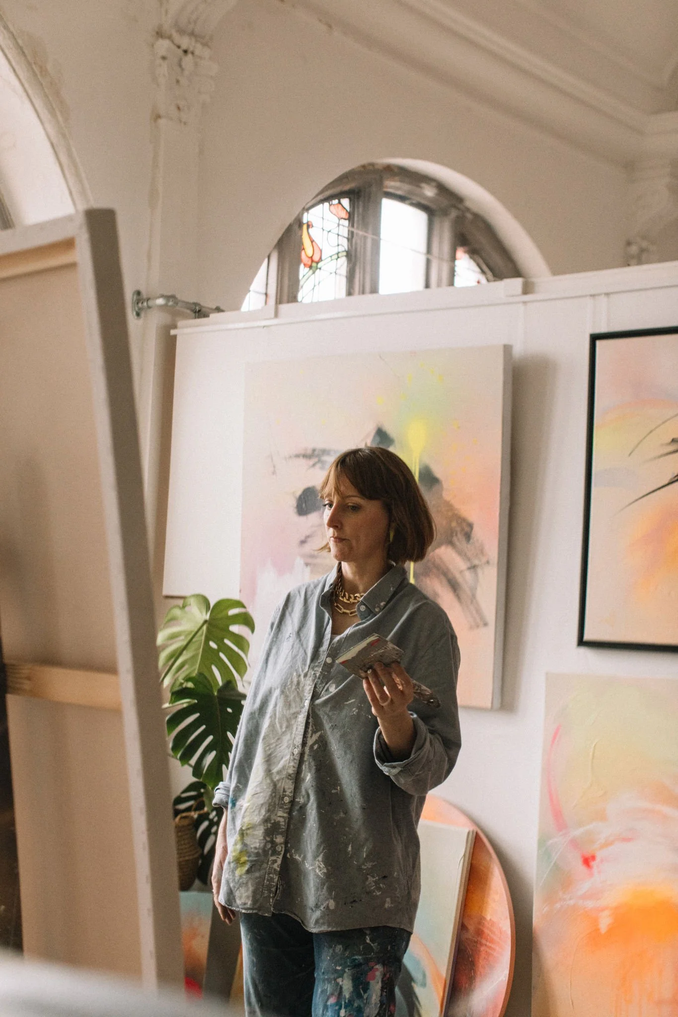 Branding Shoot - Abstract Artist Kate Mayer.