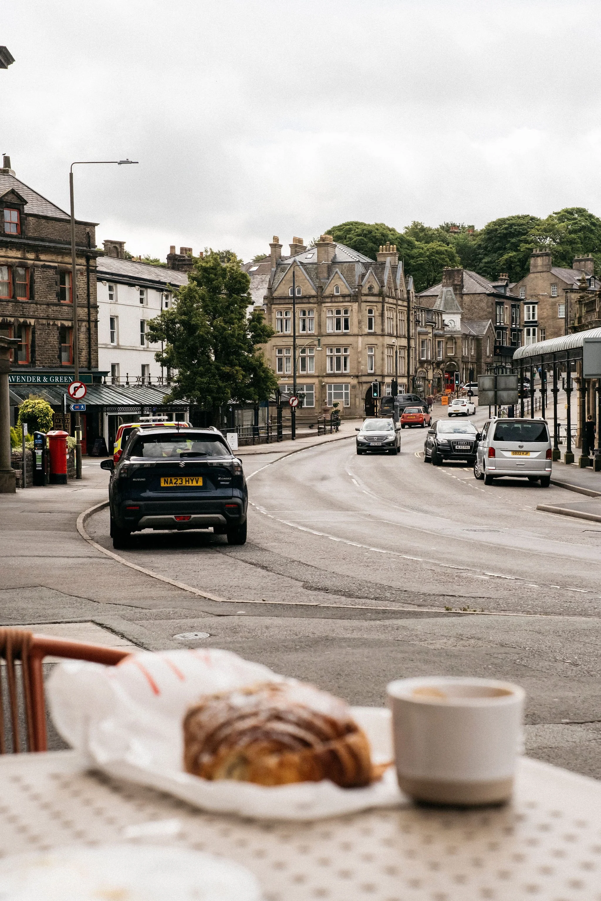 Editorial travel style images of Buxton, Derbyshire for an estate agent.